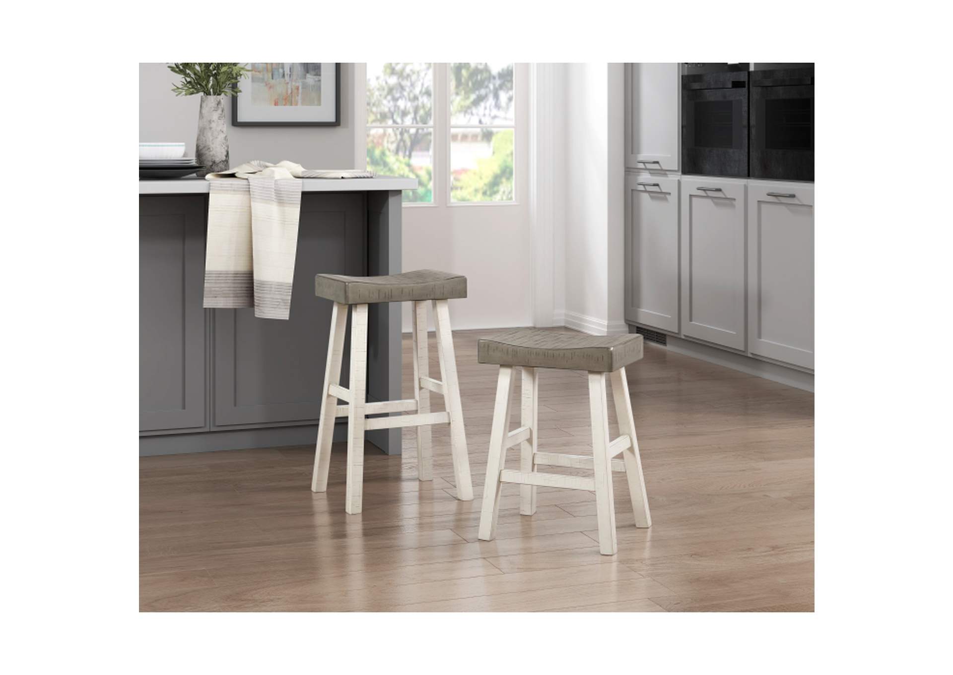 Caspian Counter Height Stool,Homelegance