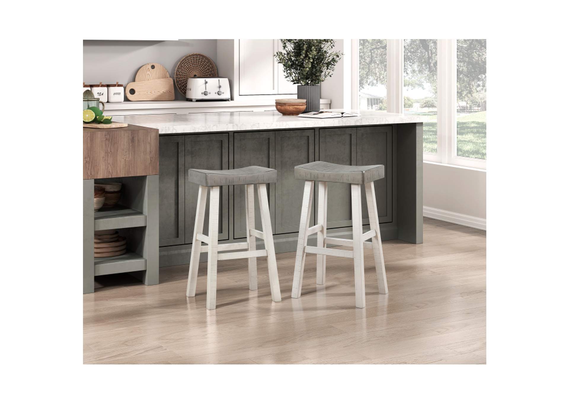 Caspian Pub Height Stool,Homelegance