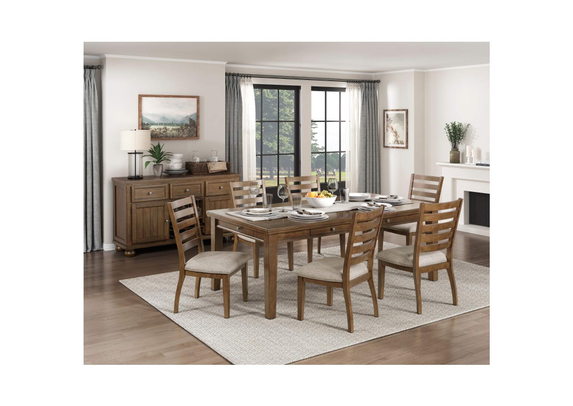 Tigard Dining Table,Homelegance