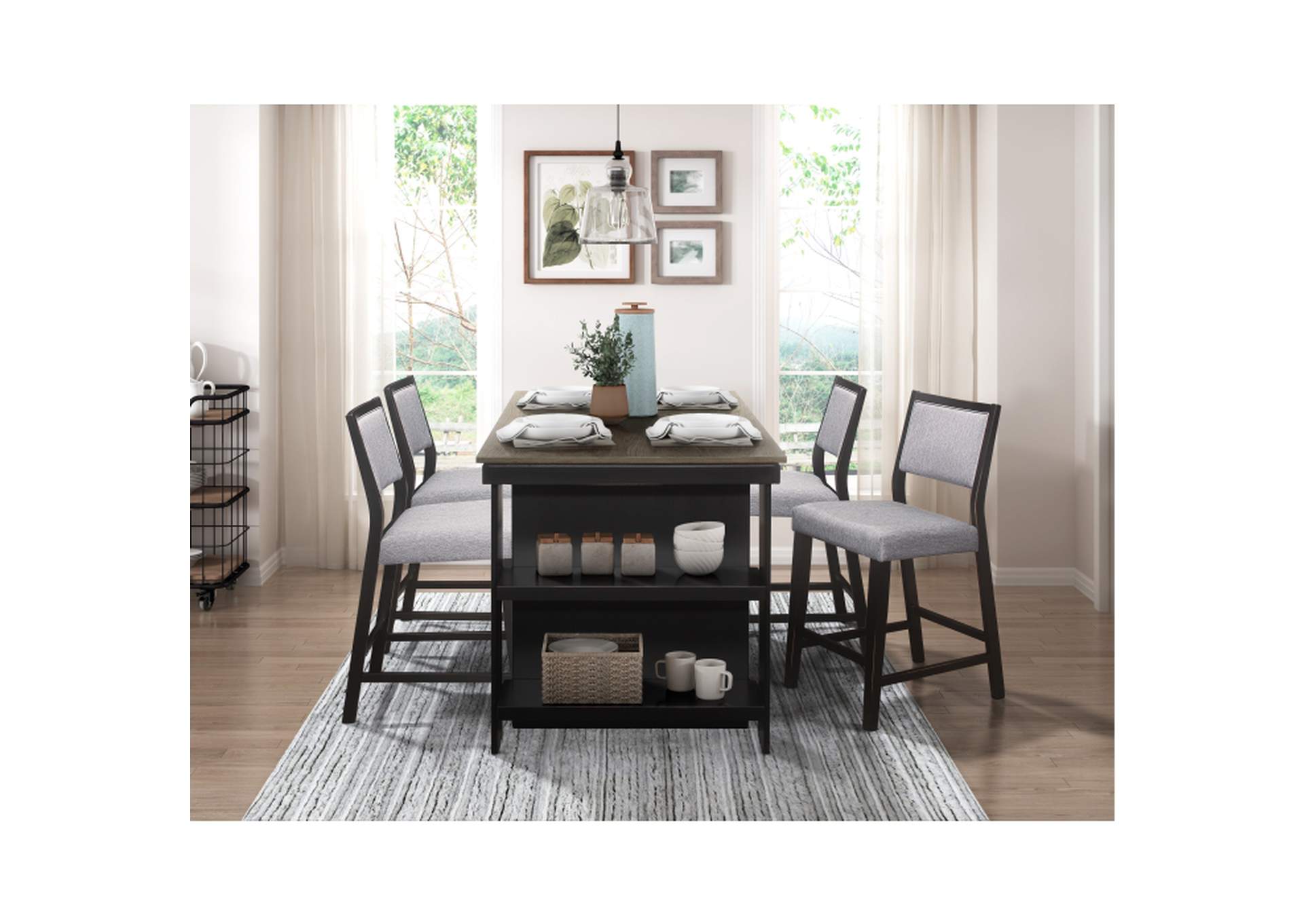 Stratus Counter Height Chair,Homelegance