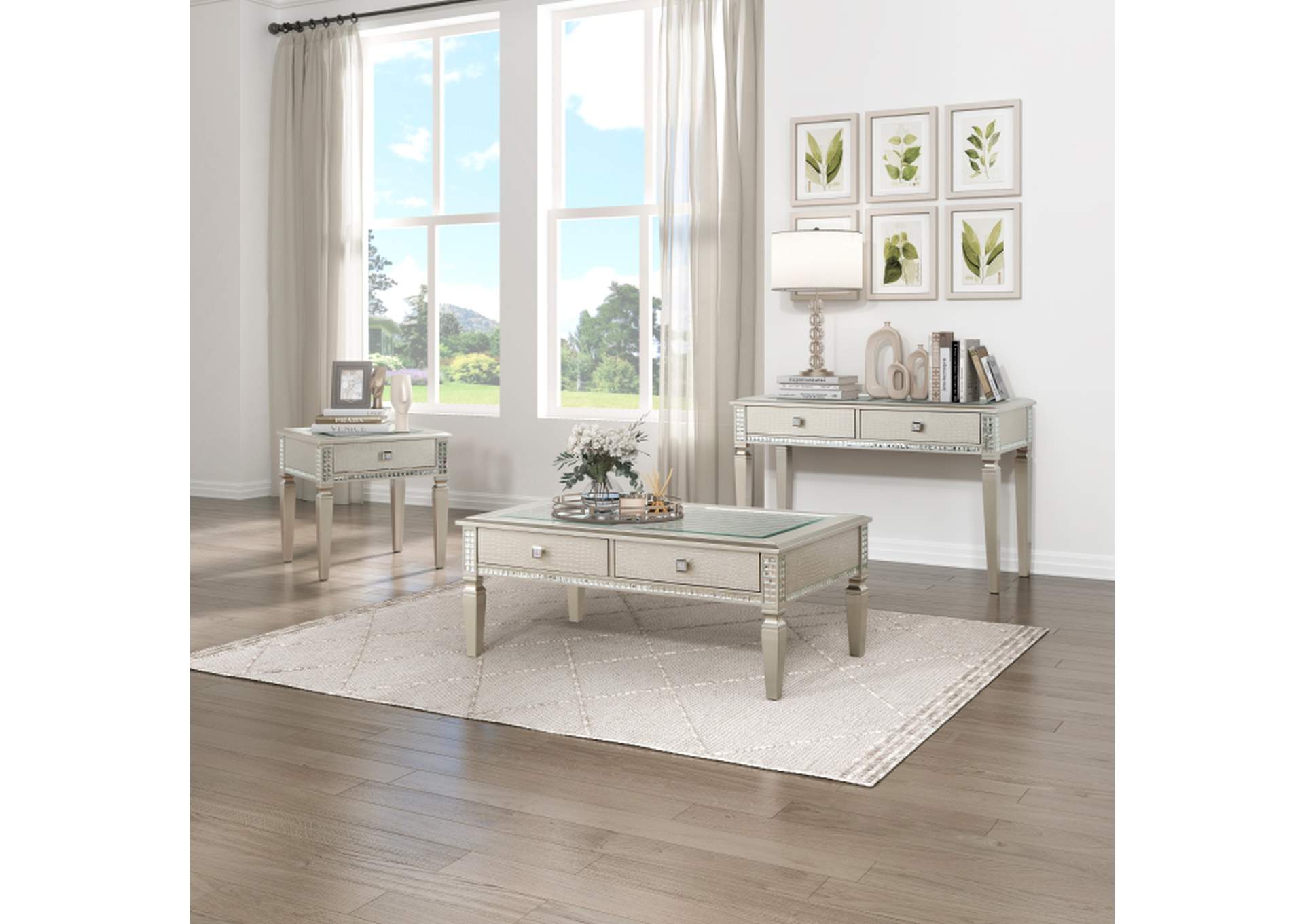 Juliette Cocktail Table,Homelegance