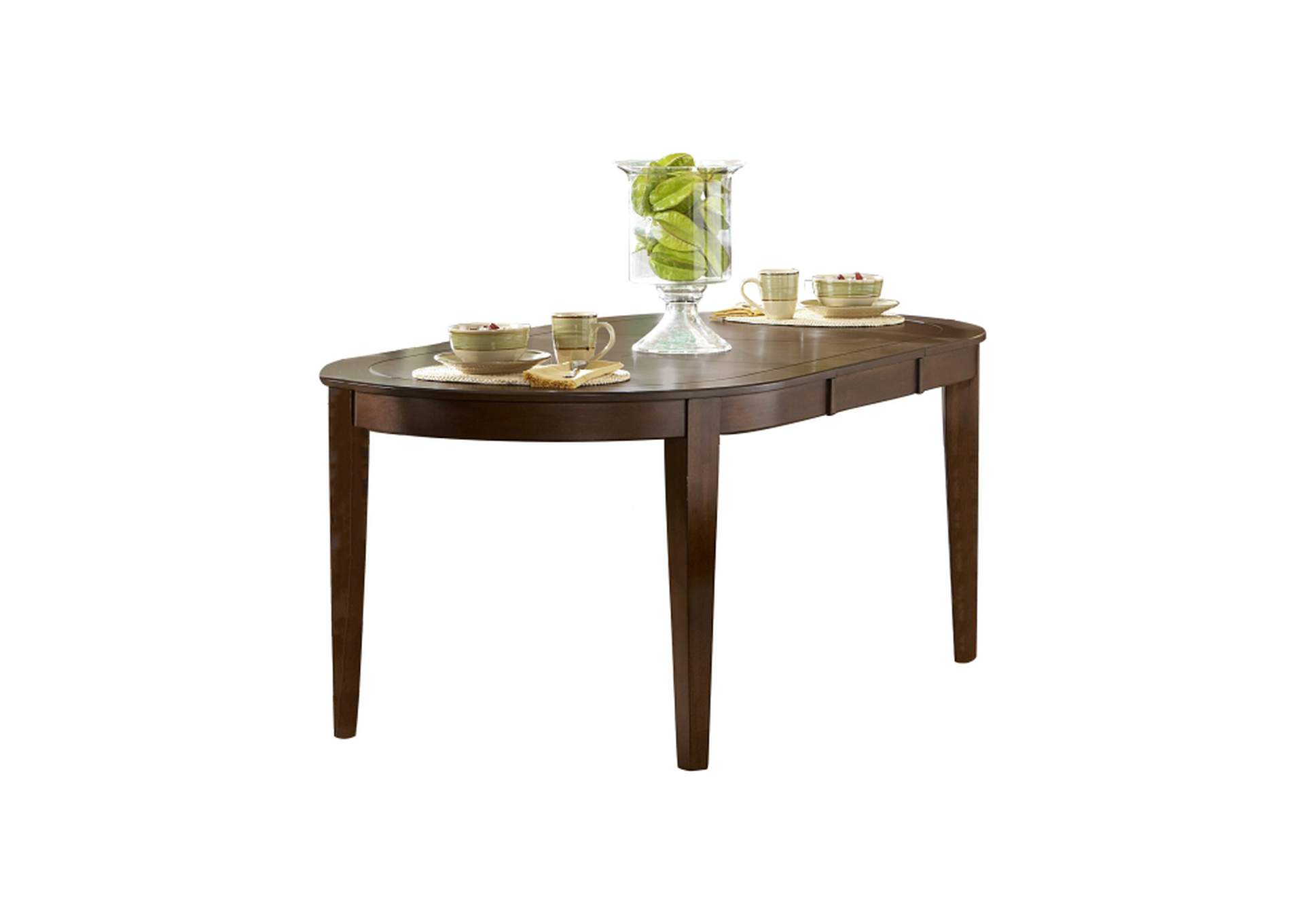 Ameillia Oval Dining Table,Homelegance