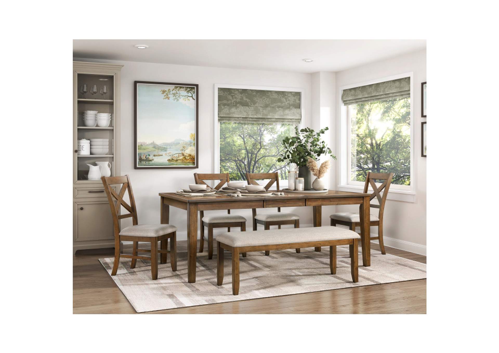 Counsil Bench,Homelegance