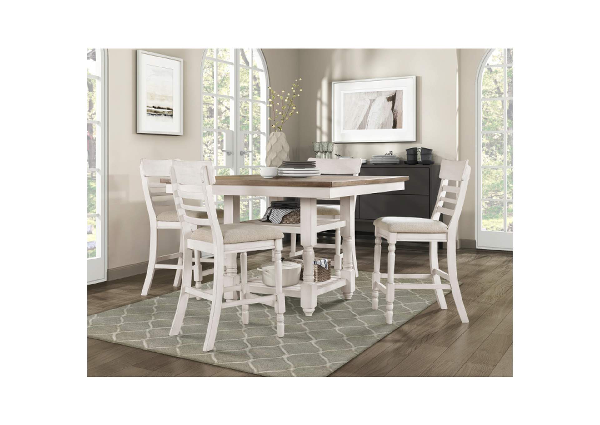 Alburgh Counter Height Table,Homelegance