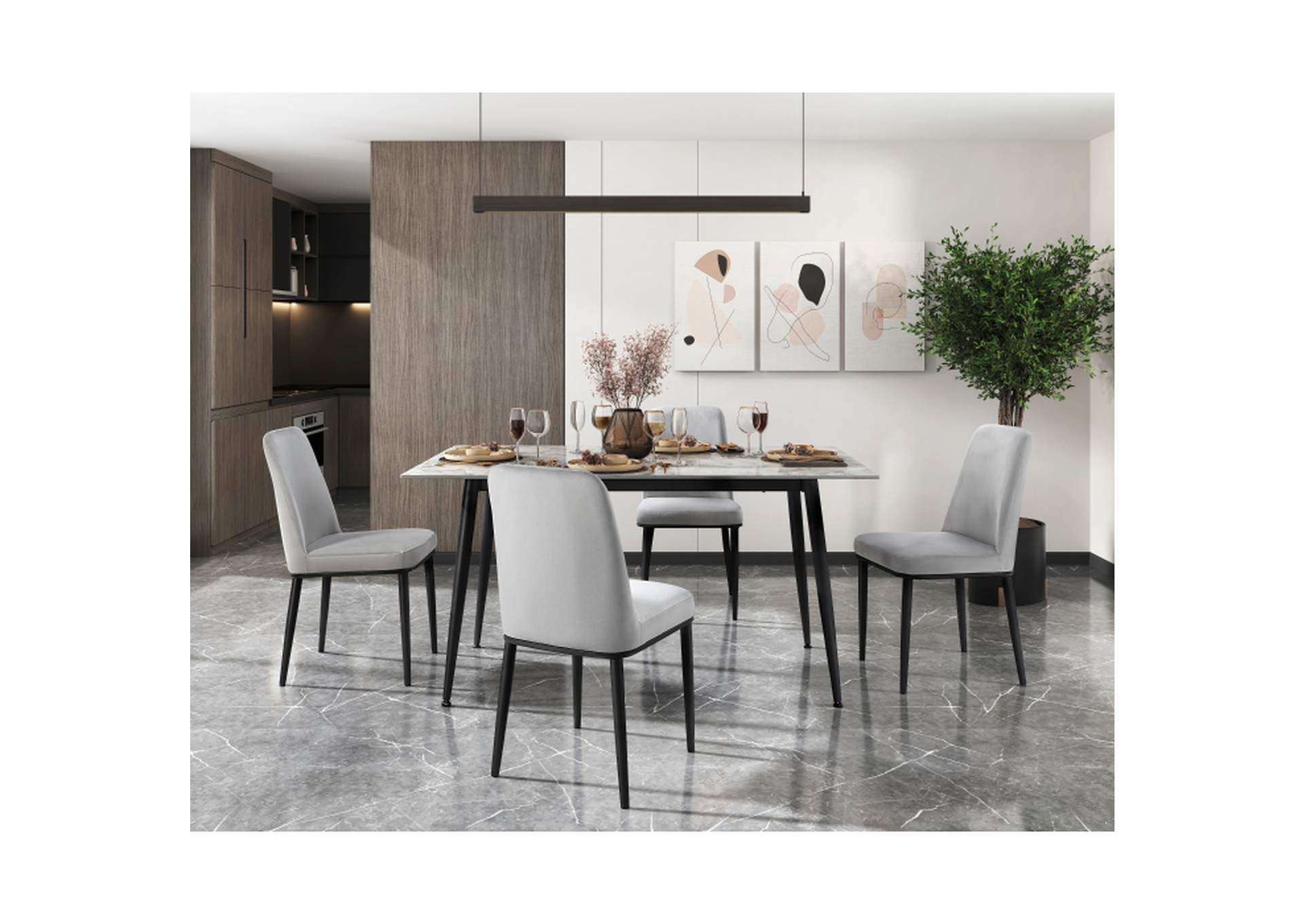 Salerno Side Chair,Homelegance