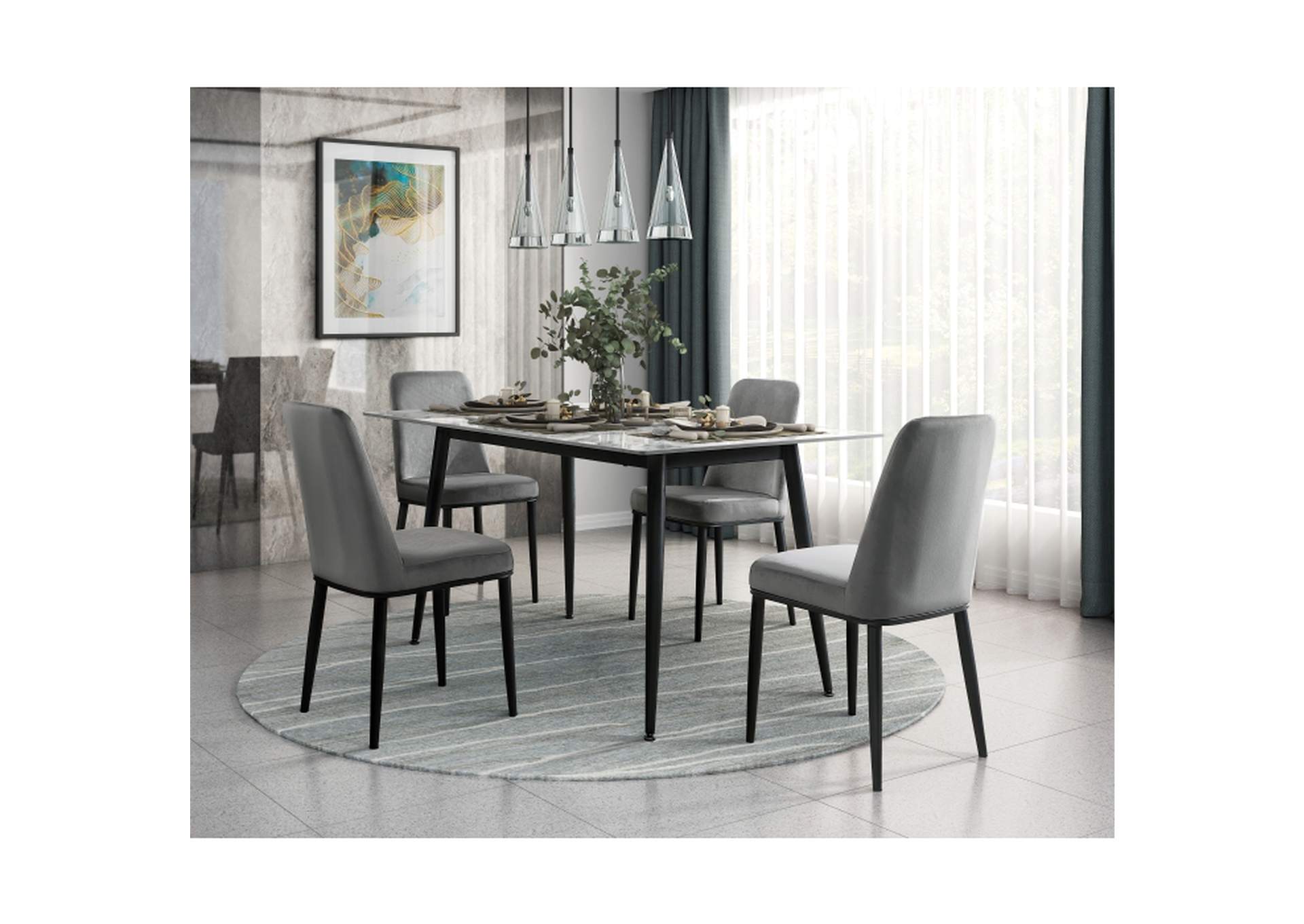 Salerno Side Chair,Homelegance
