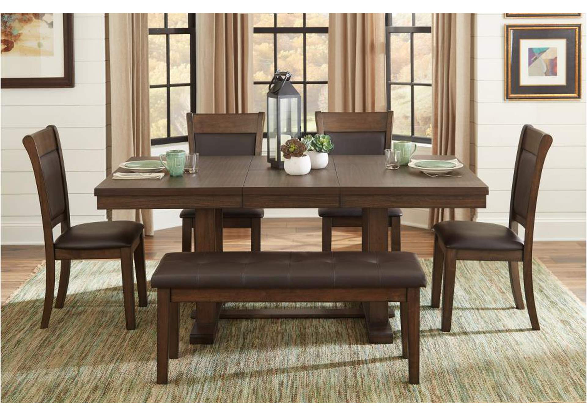 Wieland 5614 Dining Room Set,Homelegance