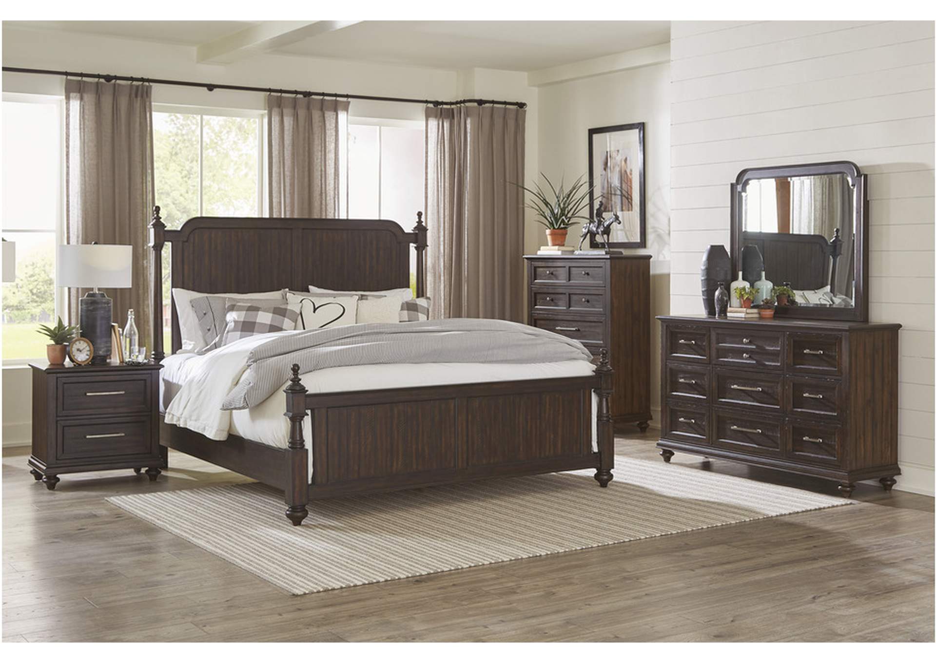 Cardano 1689P Bedroom Set,Homelegance