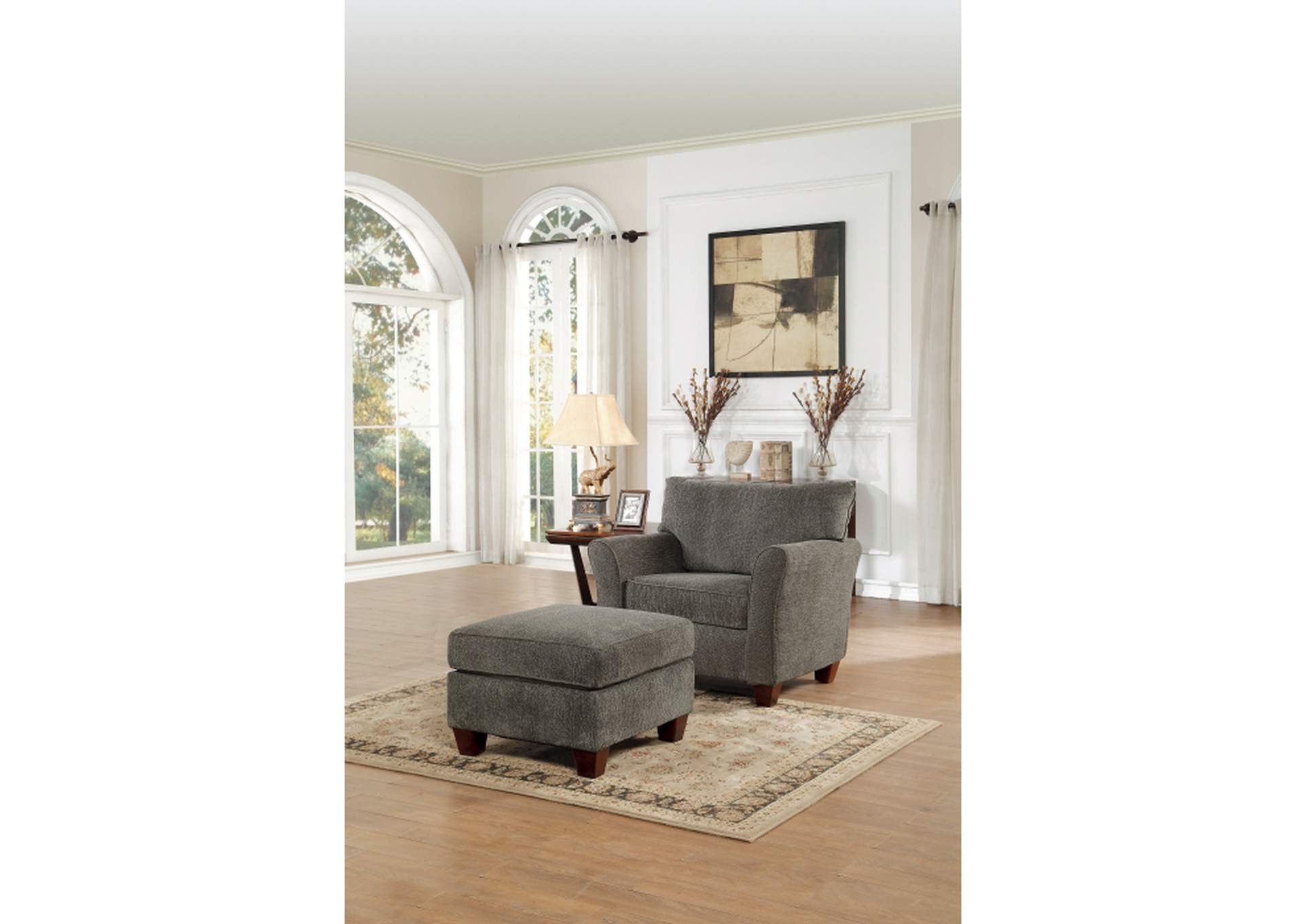 Alain 2 Piece Sofa Set,Homelegance