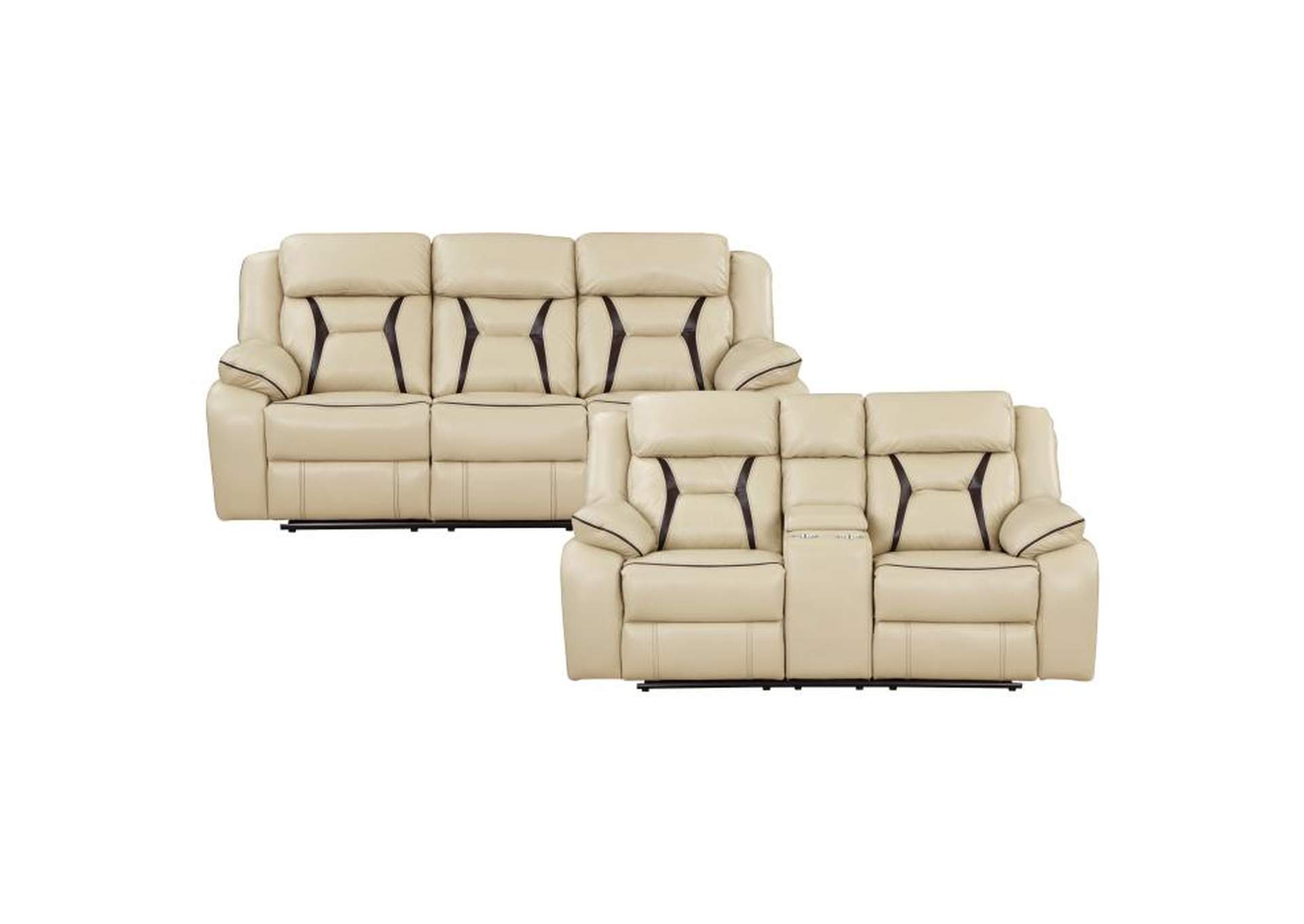 Amite 2 Piece Sofa Set,Homelegance