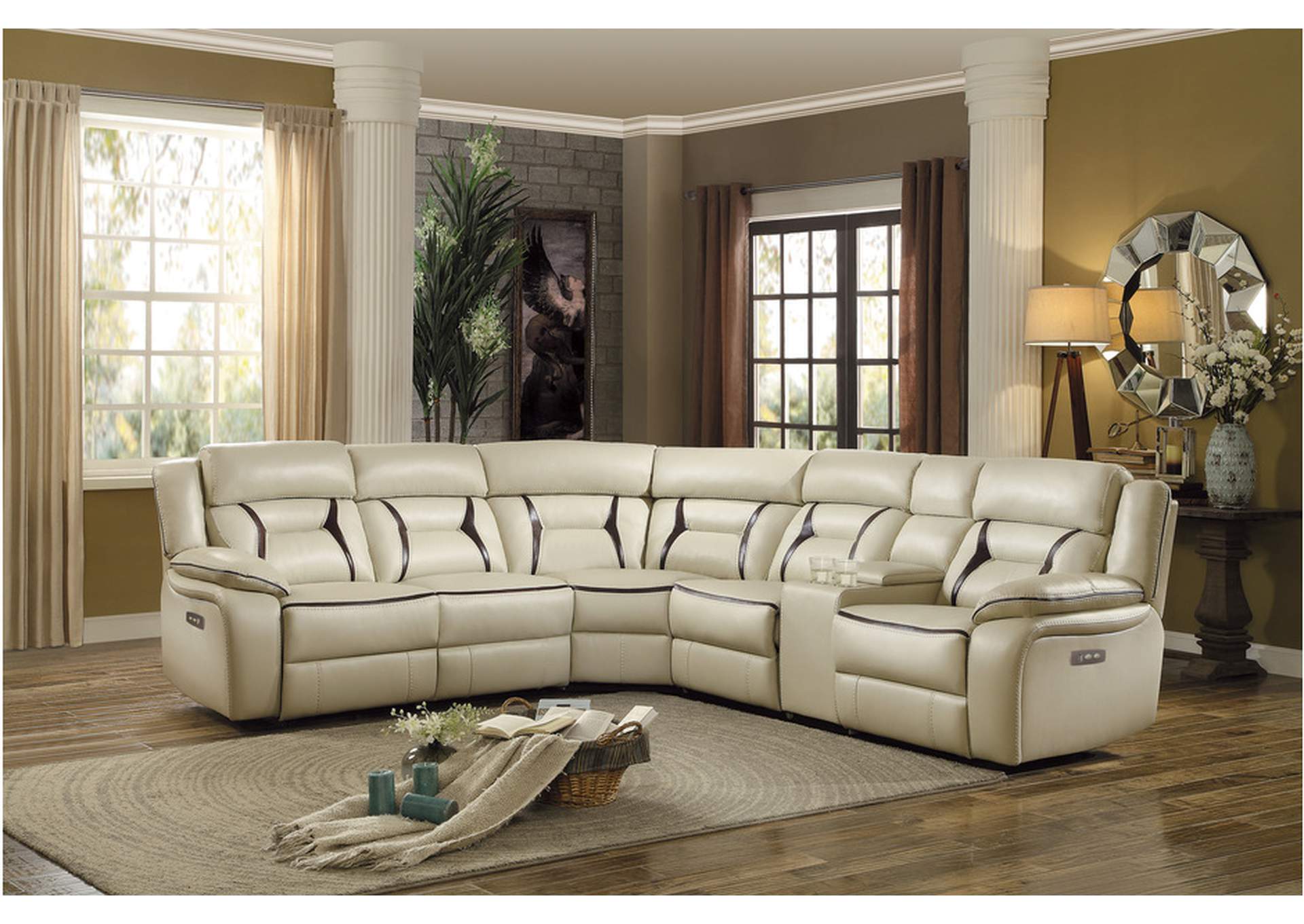 Amite 8229 Living Room Sofa Set,Homelegance