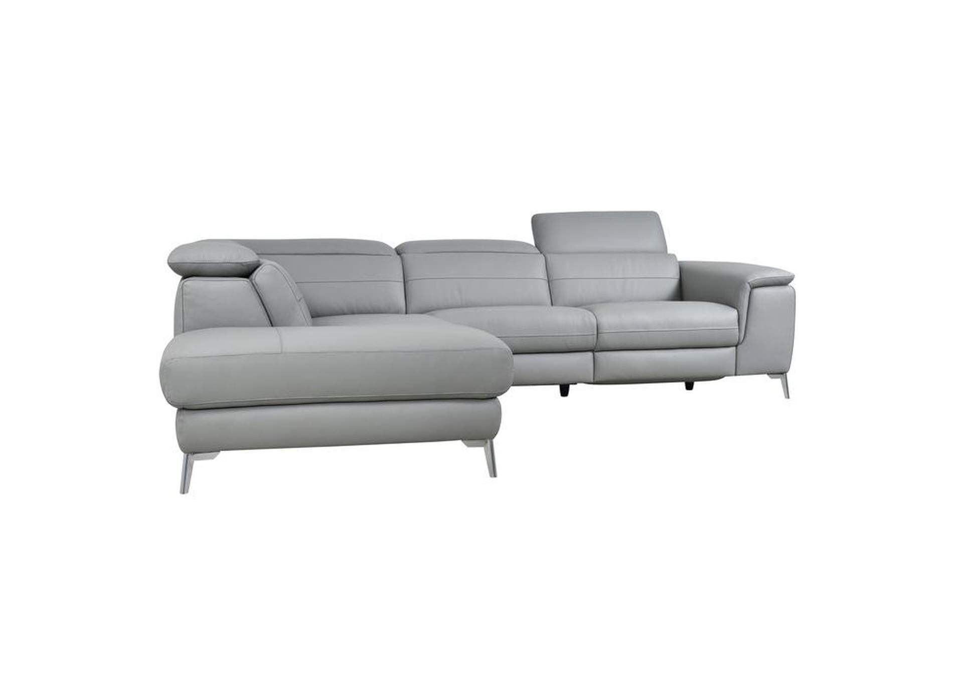 Cinque 2-Piece Power Sectional With Left Chaise,Homelegance