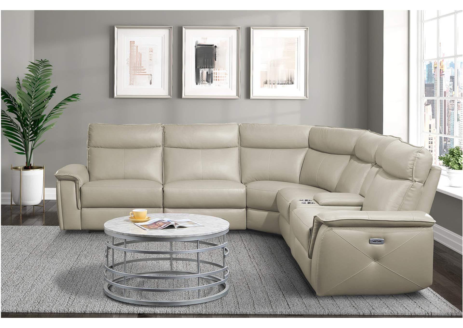 Maroni 8259Rftp Living Room Sofa Set,Homelegance