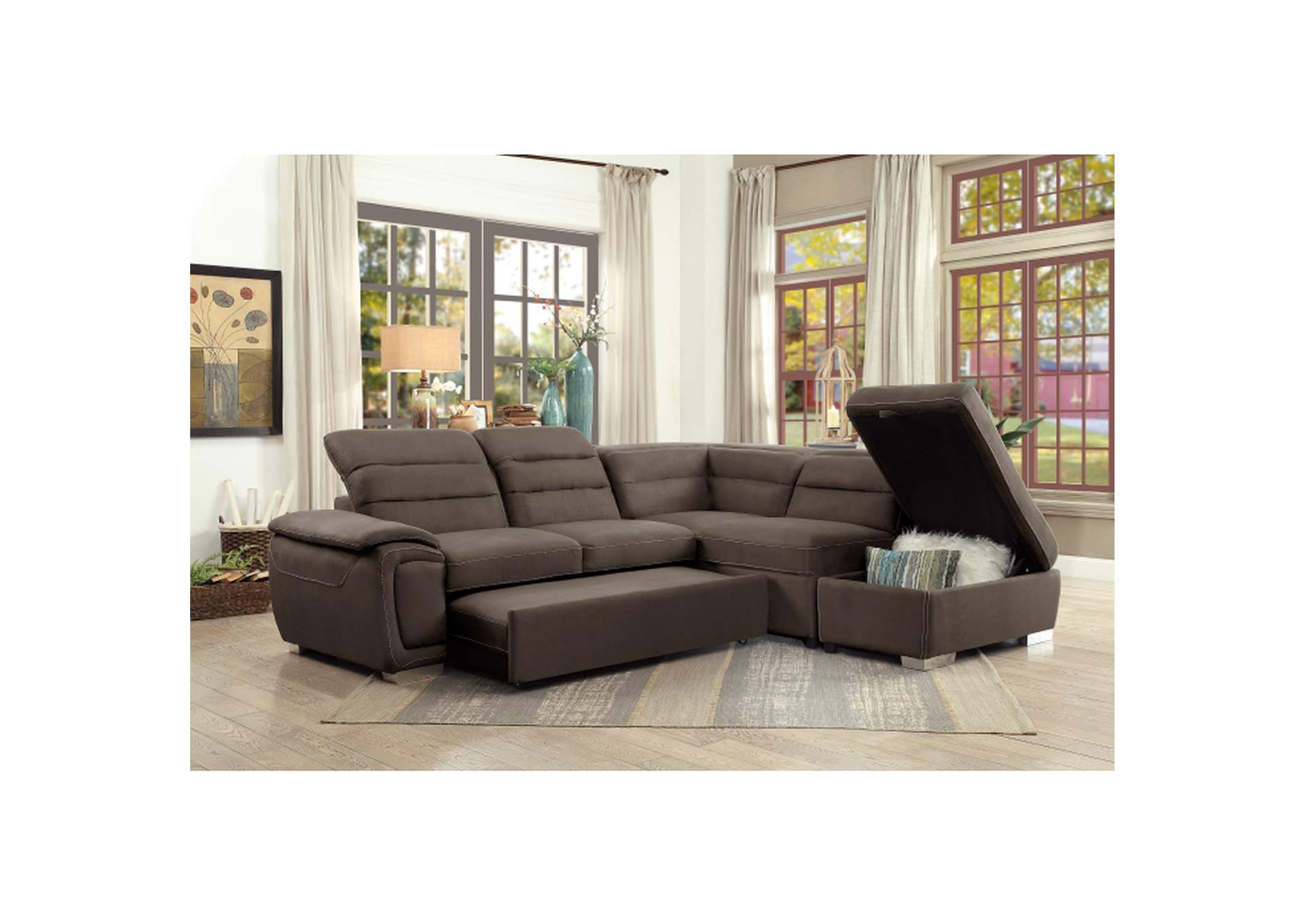 Storage Ottoman,Homelegance