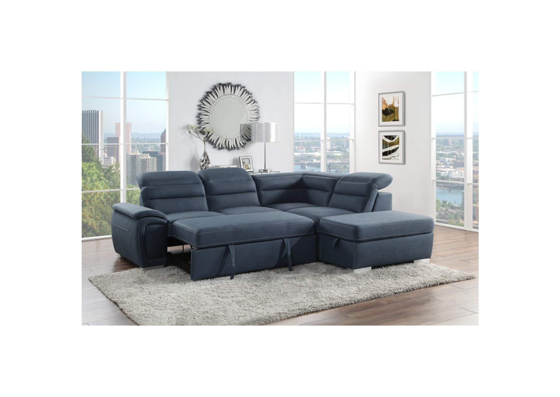 Storage Ottoman,Homelegance