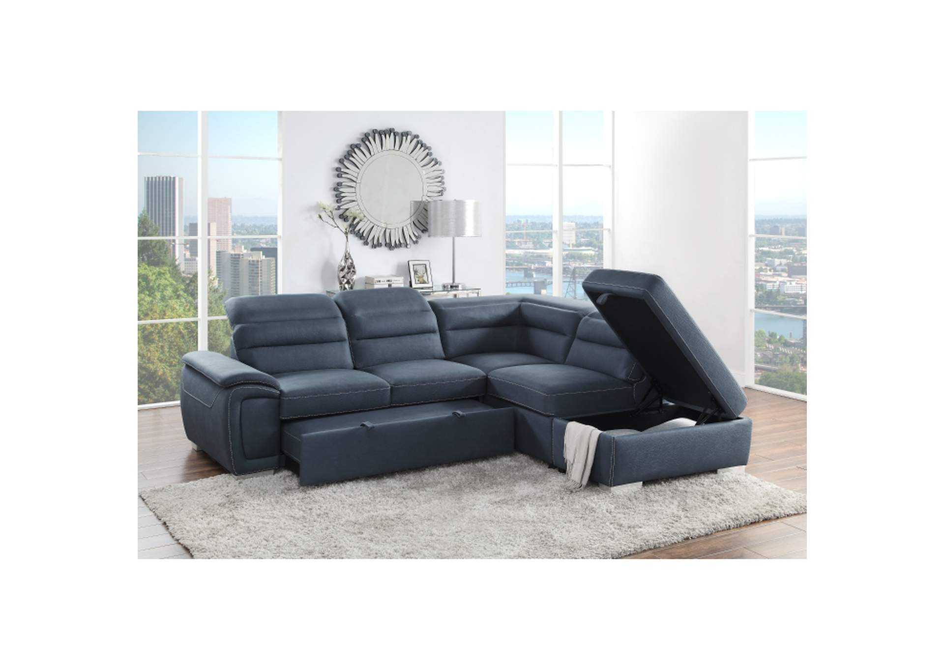 Storage Ottoman,Homelegance