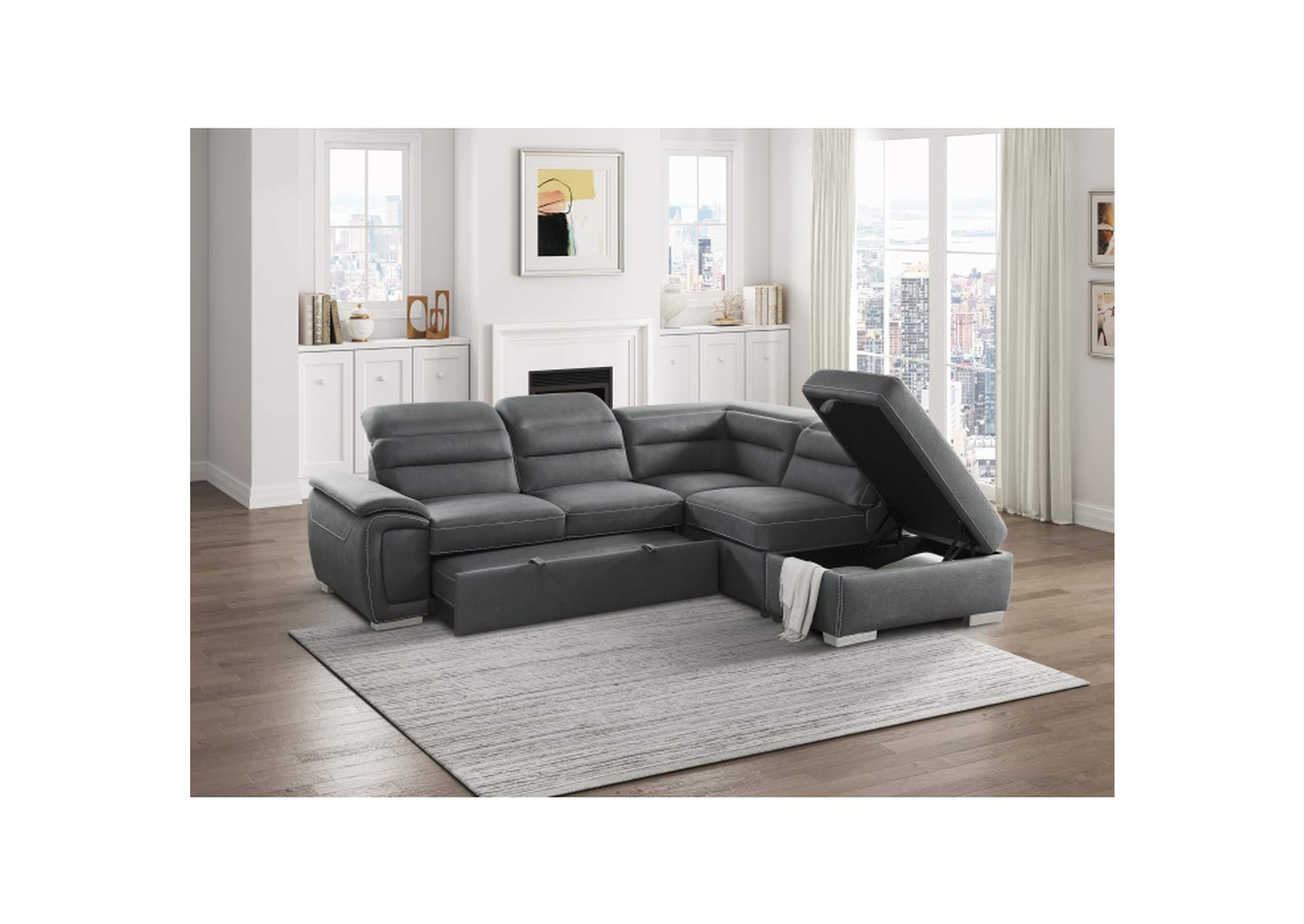 Storage Ottoman,Homelegance