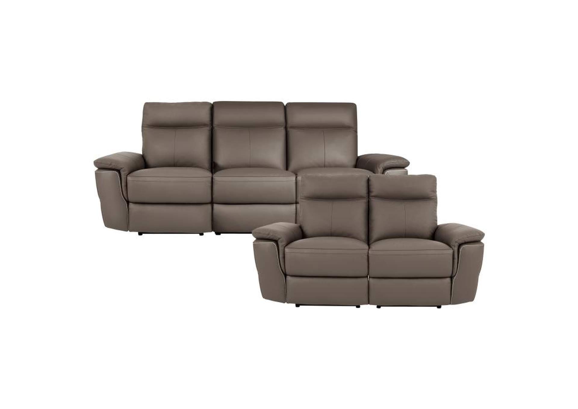 Olympia 2 Piece Power Sofa Set,Homelegance