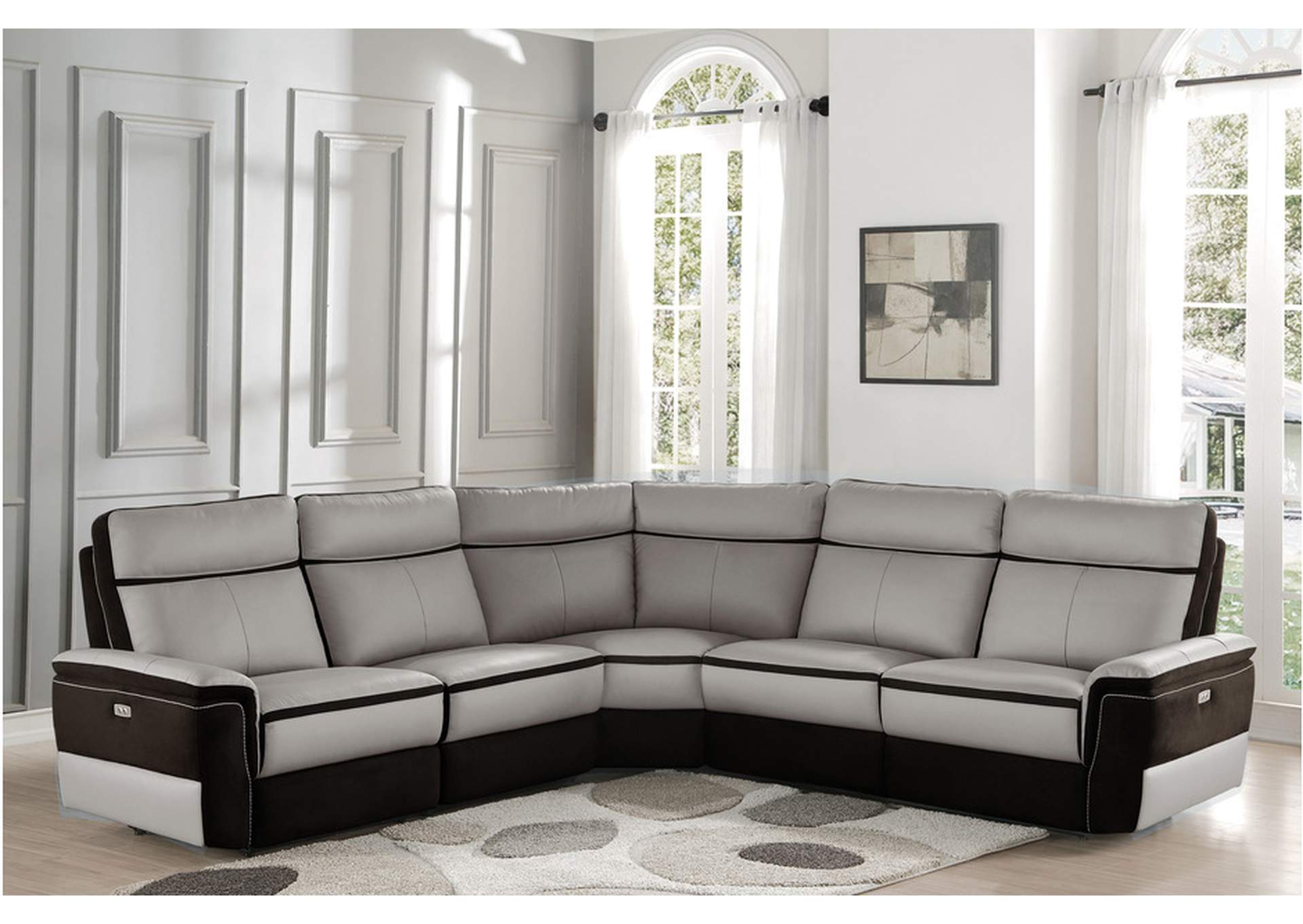 Laertes 8318-Sc Living Room Sofa Set,Homelegance