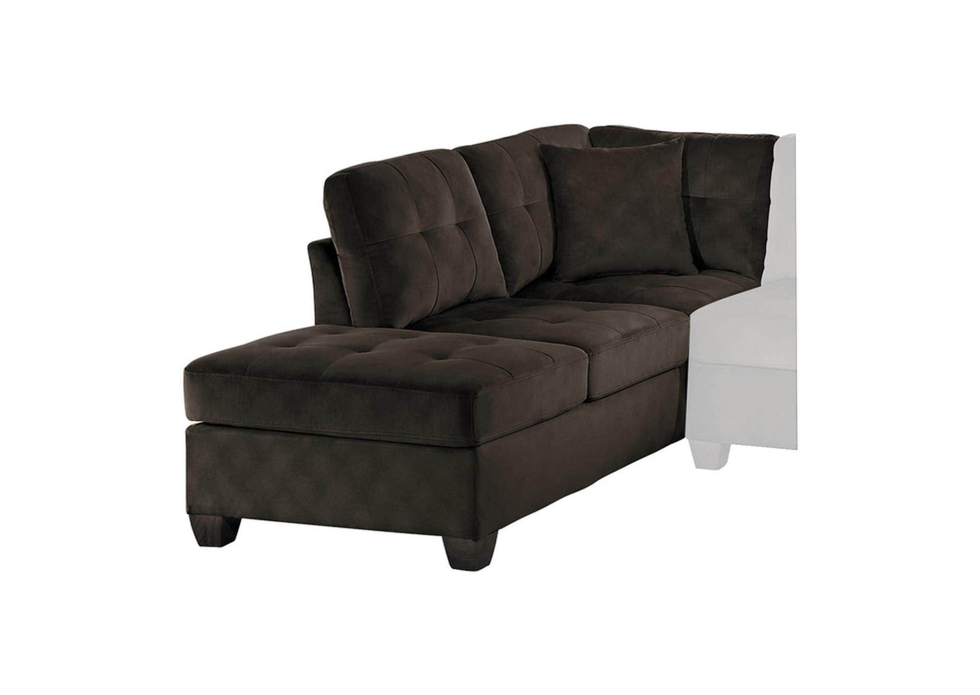 Reversible Chaise,Homelegance