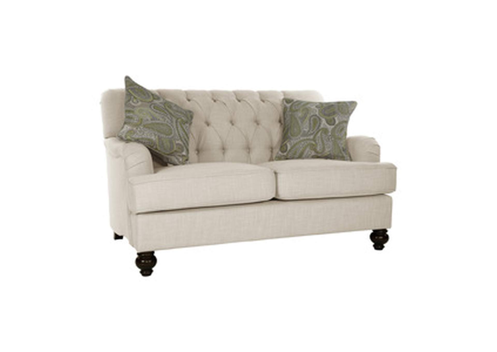 Clemencia 2 Piece Set: Sofa, Love,Homelegance