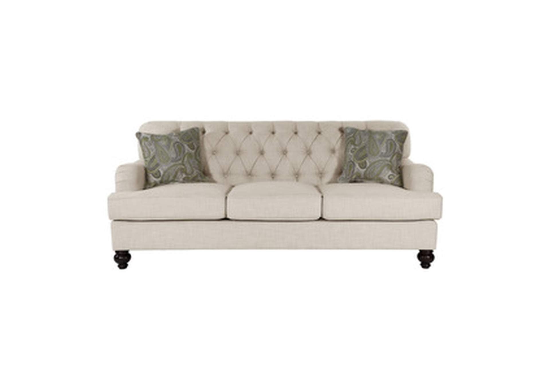 Clemencia 2 Piece Set: Sofa, Love,Homelegance