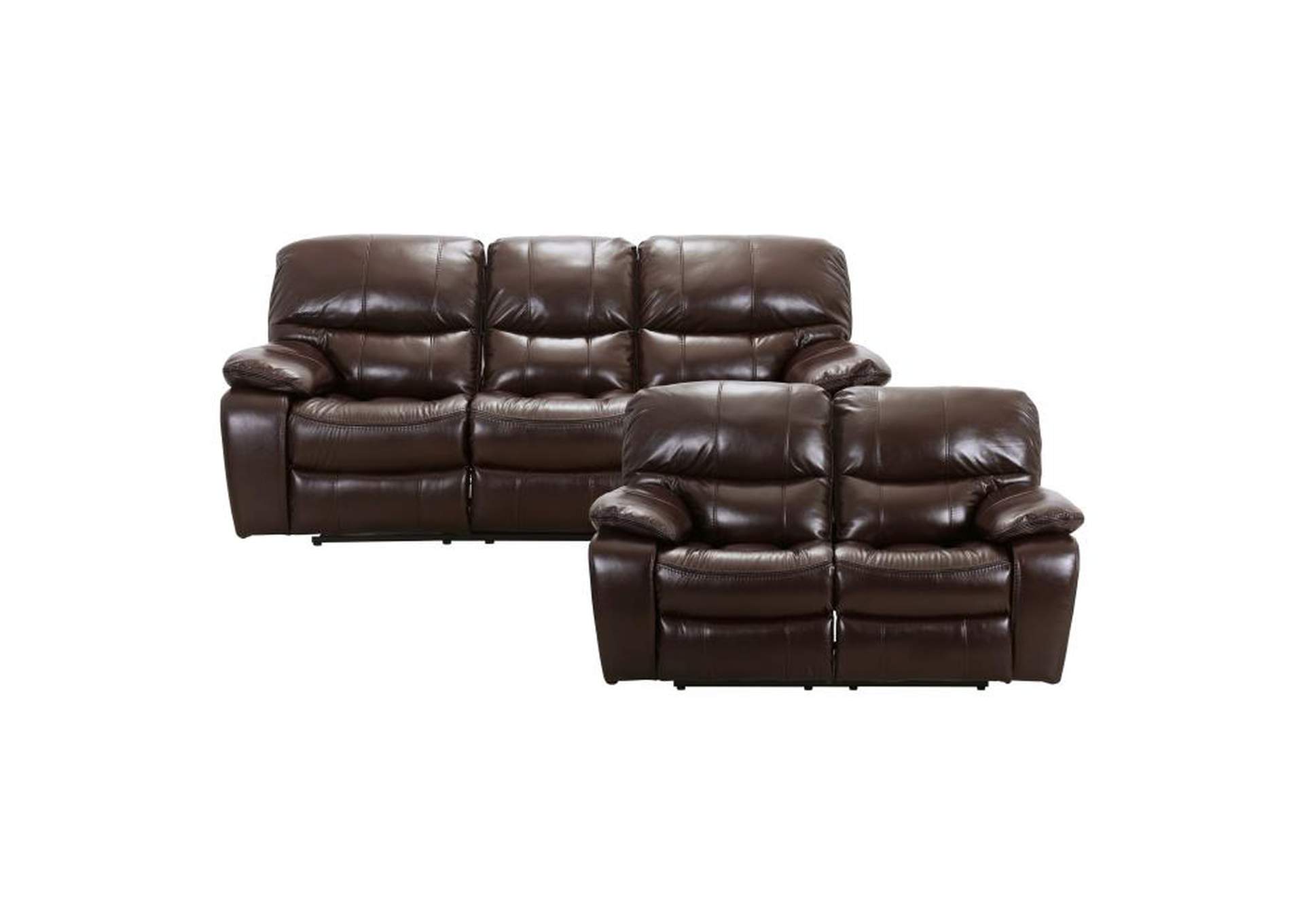 Pecos 2 Piece Power Sofa Set,Homelegance