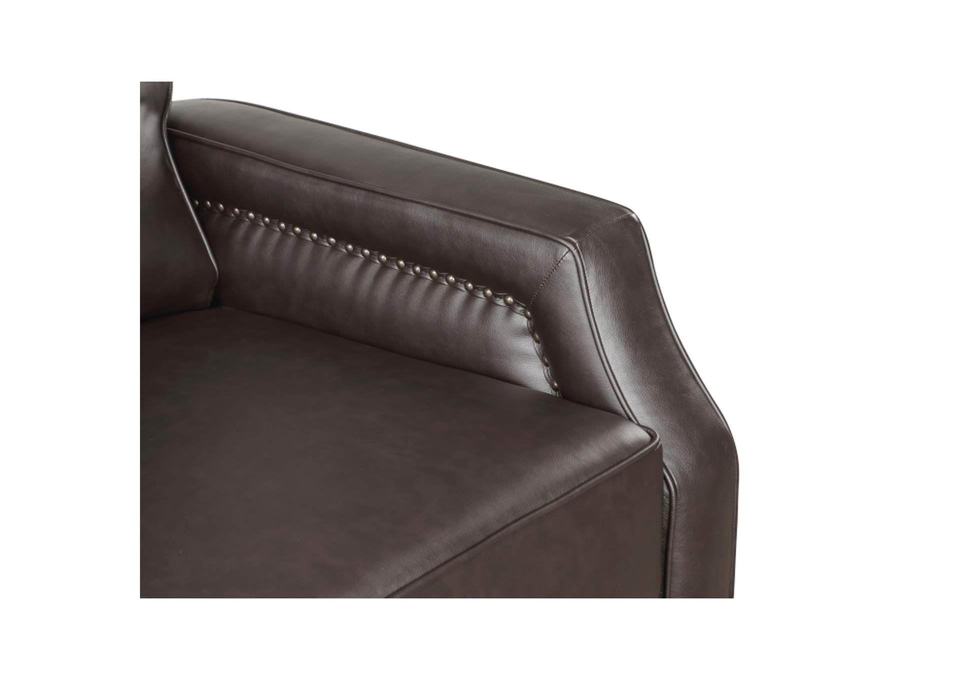 Berenson Push Back Reclining Chair,Homelegance