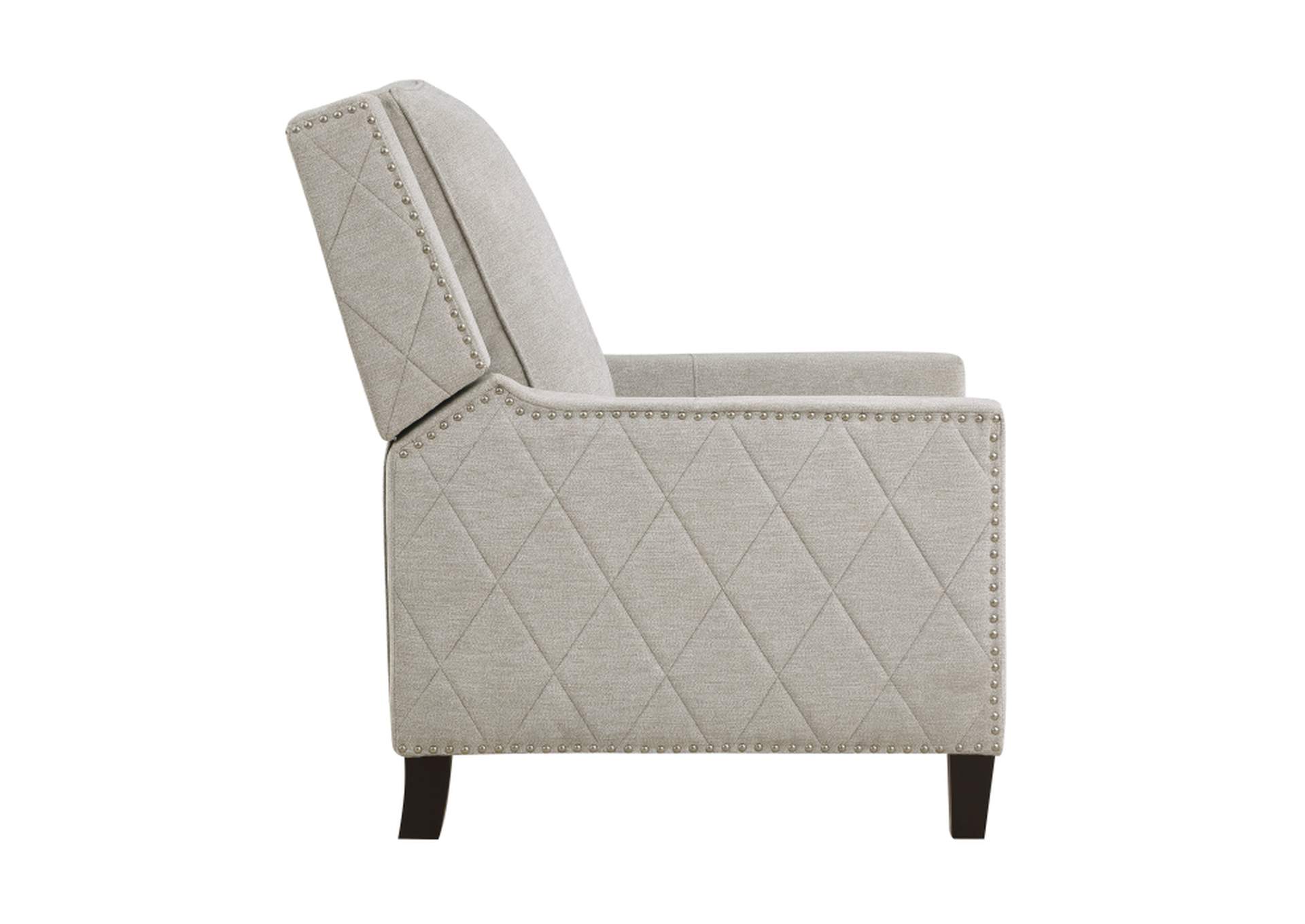 Banks Push Back Reclining Chair,Homelegance