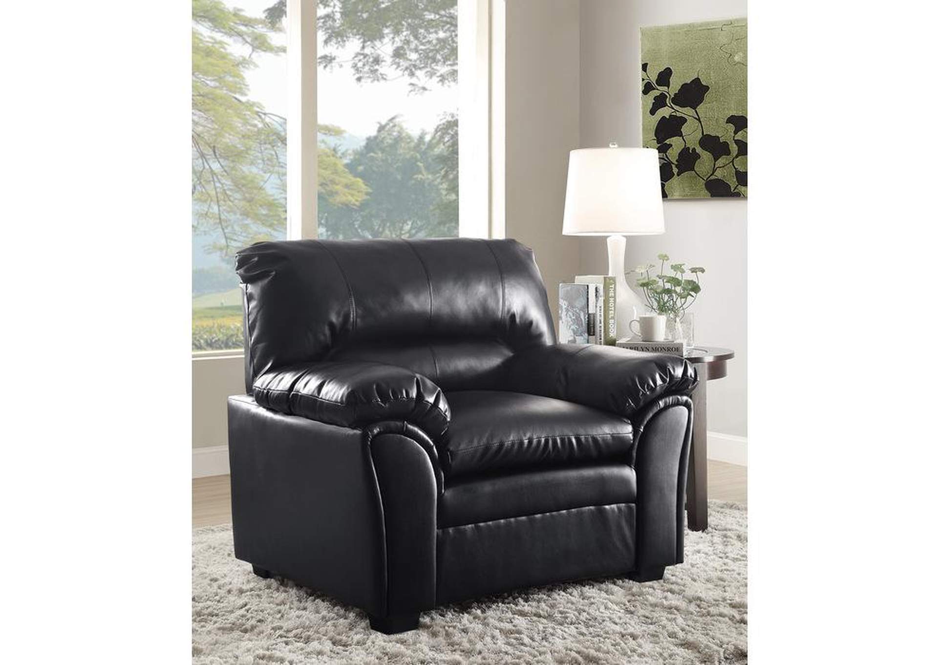 Talon 2 Piece Sofa Set,Homelegance