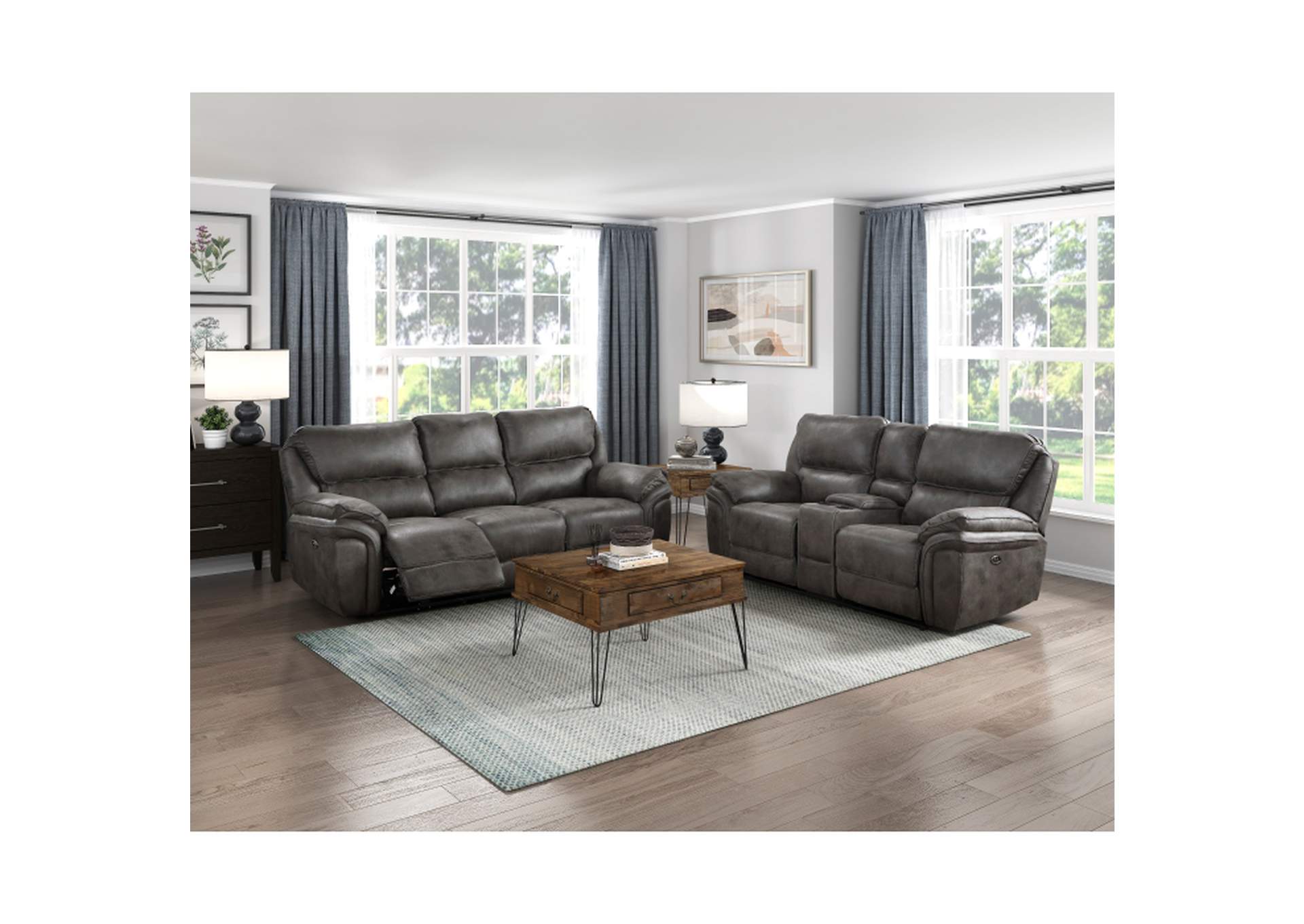 Proctor Power Reclining Chair,Homelegance