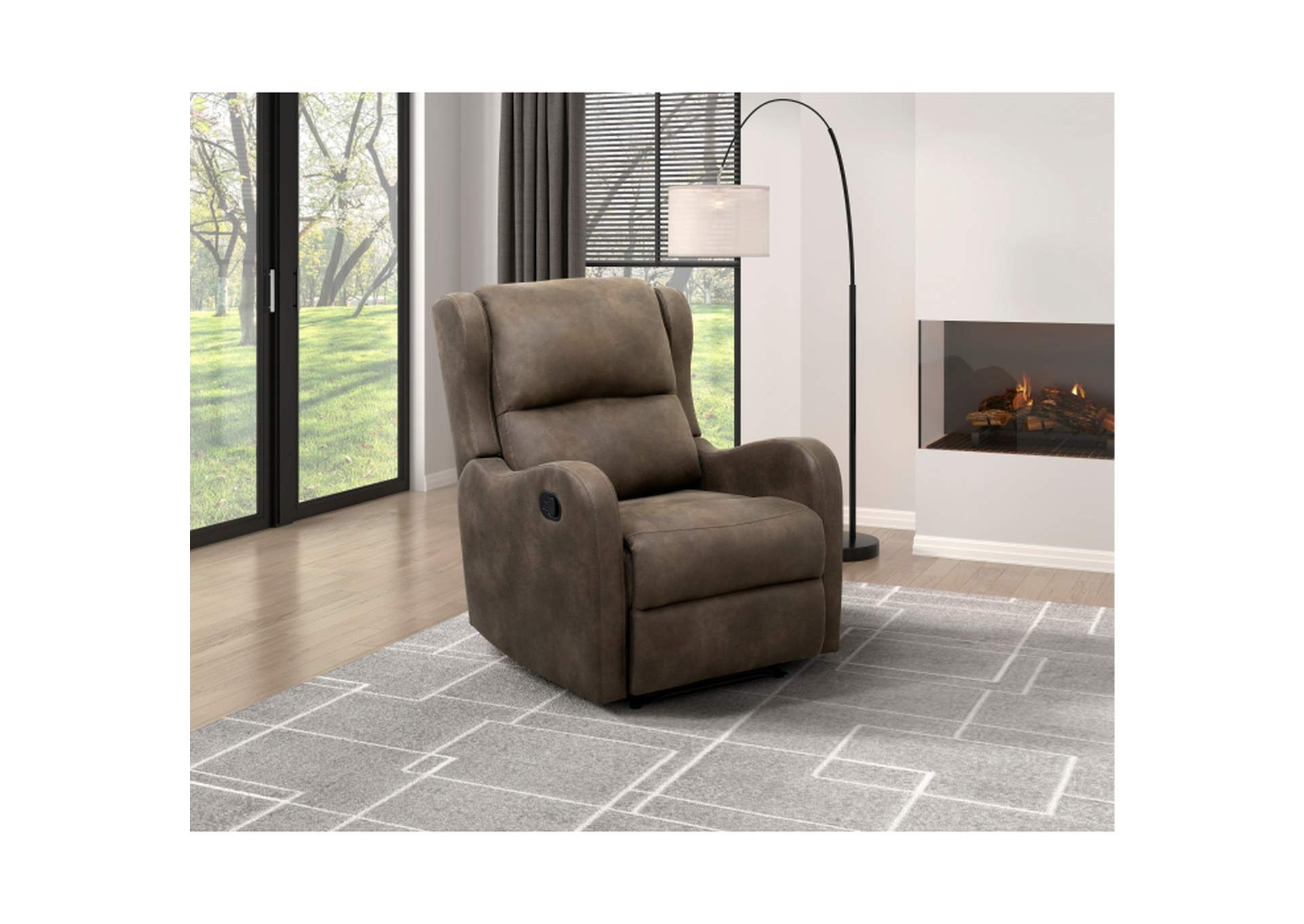 Durant Reclining Chair,Homelegance