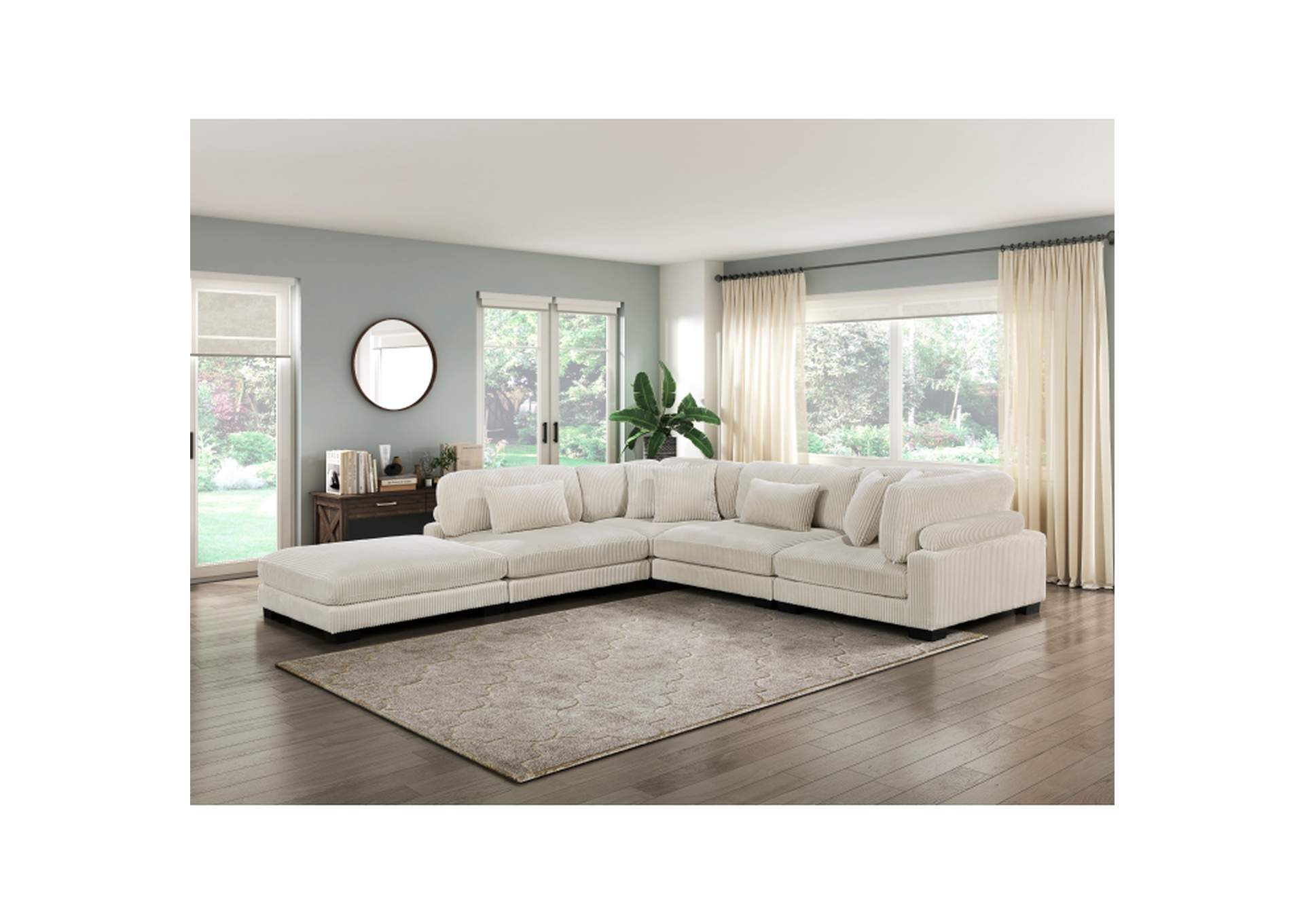 Traverse Ottoman,Homelegance