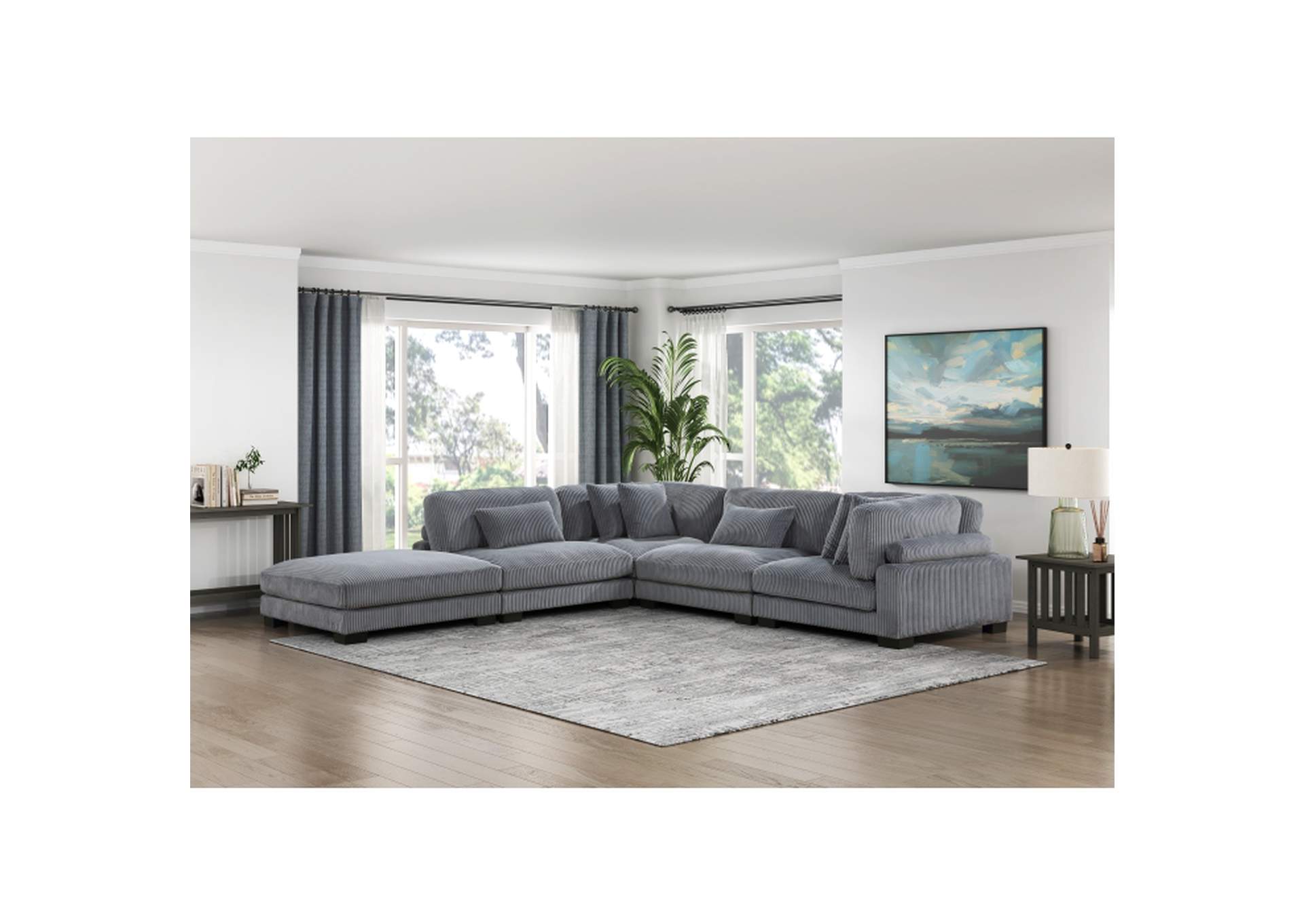 Traverse Ottoman,Homelegance