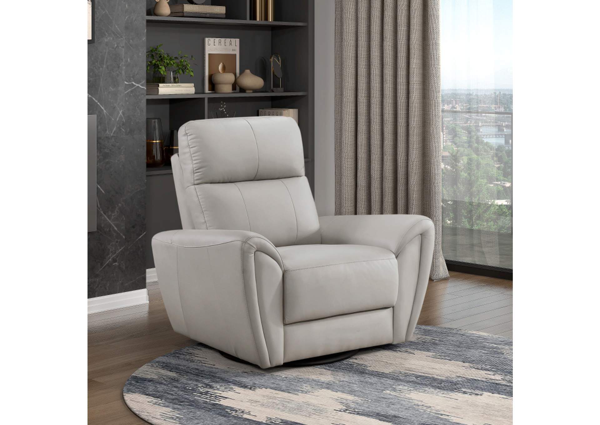 Essex Swivel Glider Chair,Homelegance
