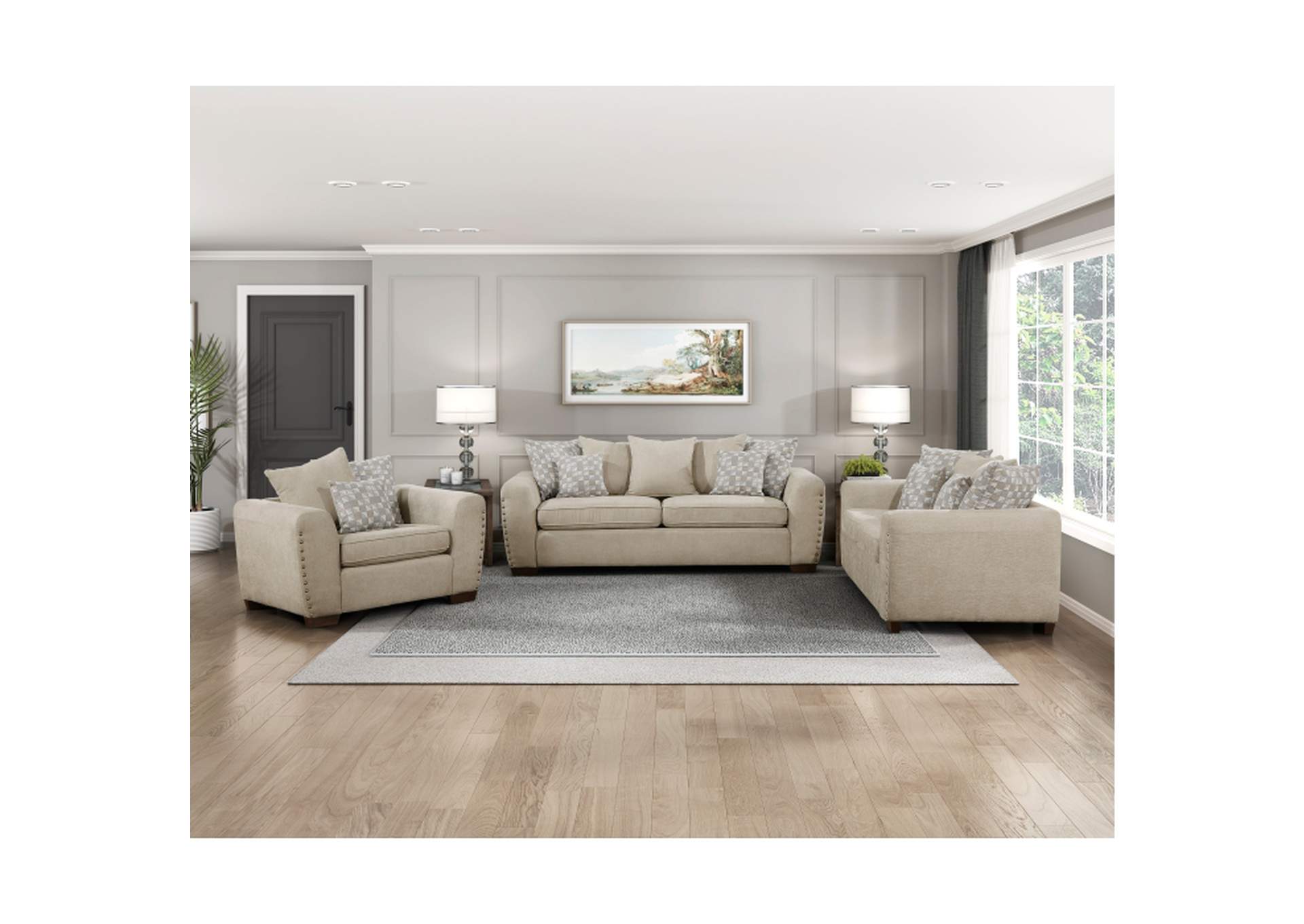 Silverthorne Sofa,Homelegance