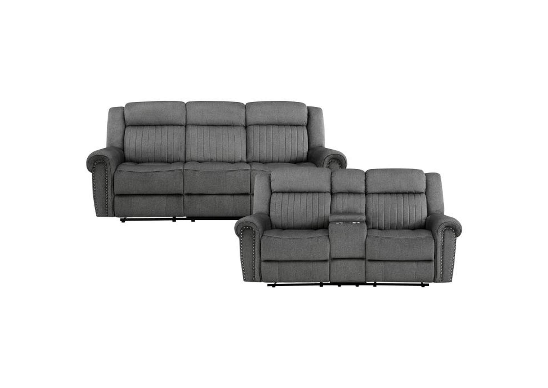 Brennen 2 Piece Sofa Set,Homelegance