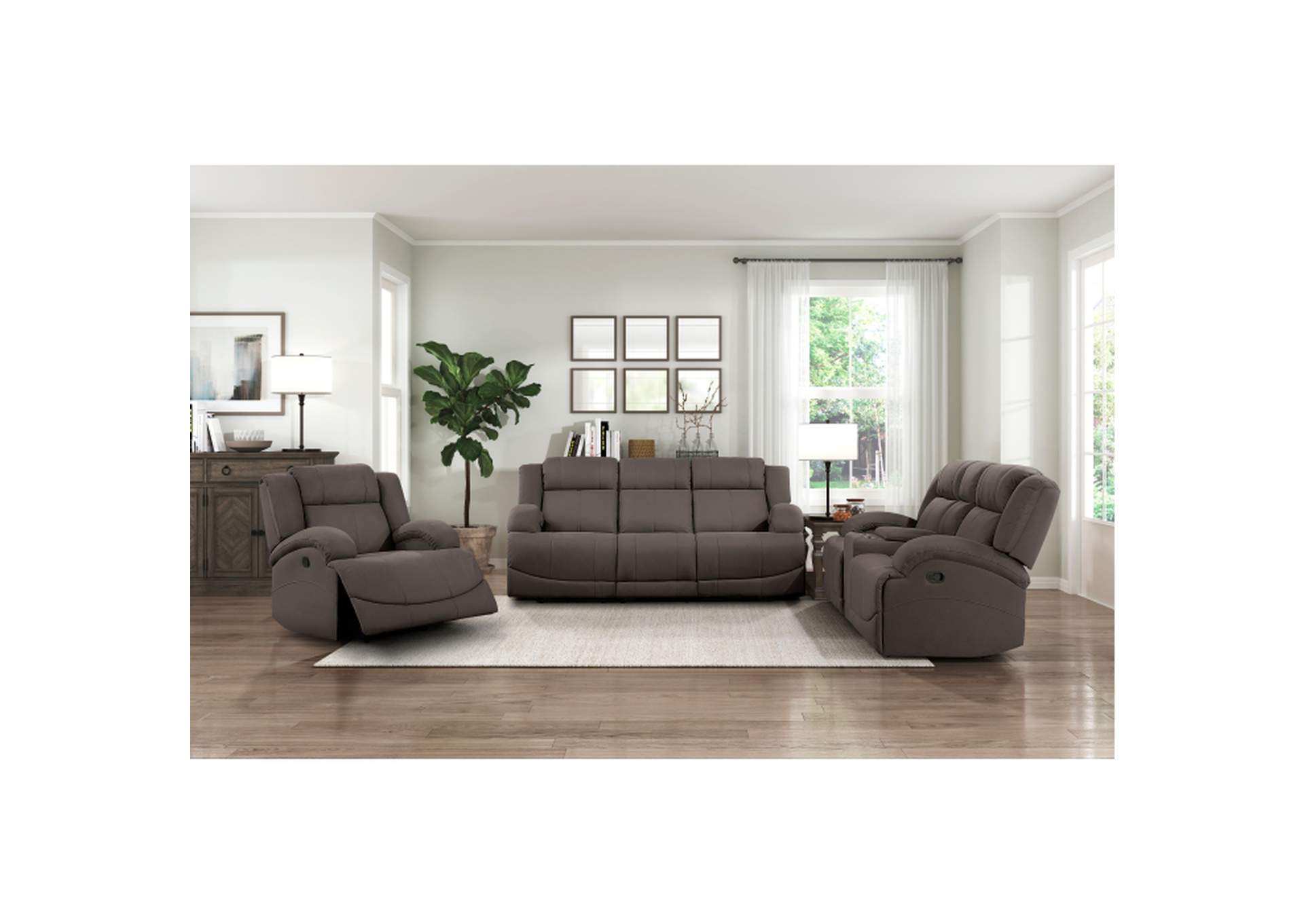Camryn Double Reclining Sofa,Homelegance