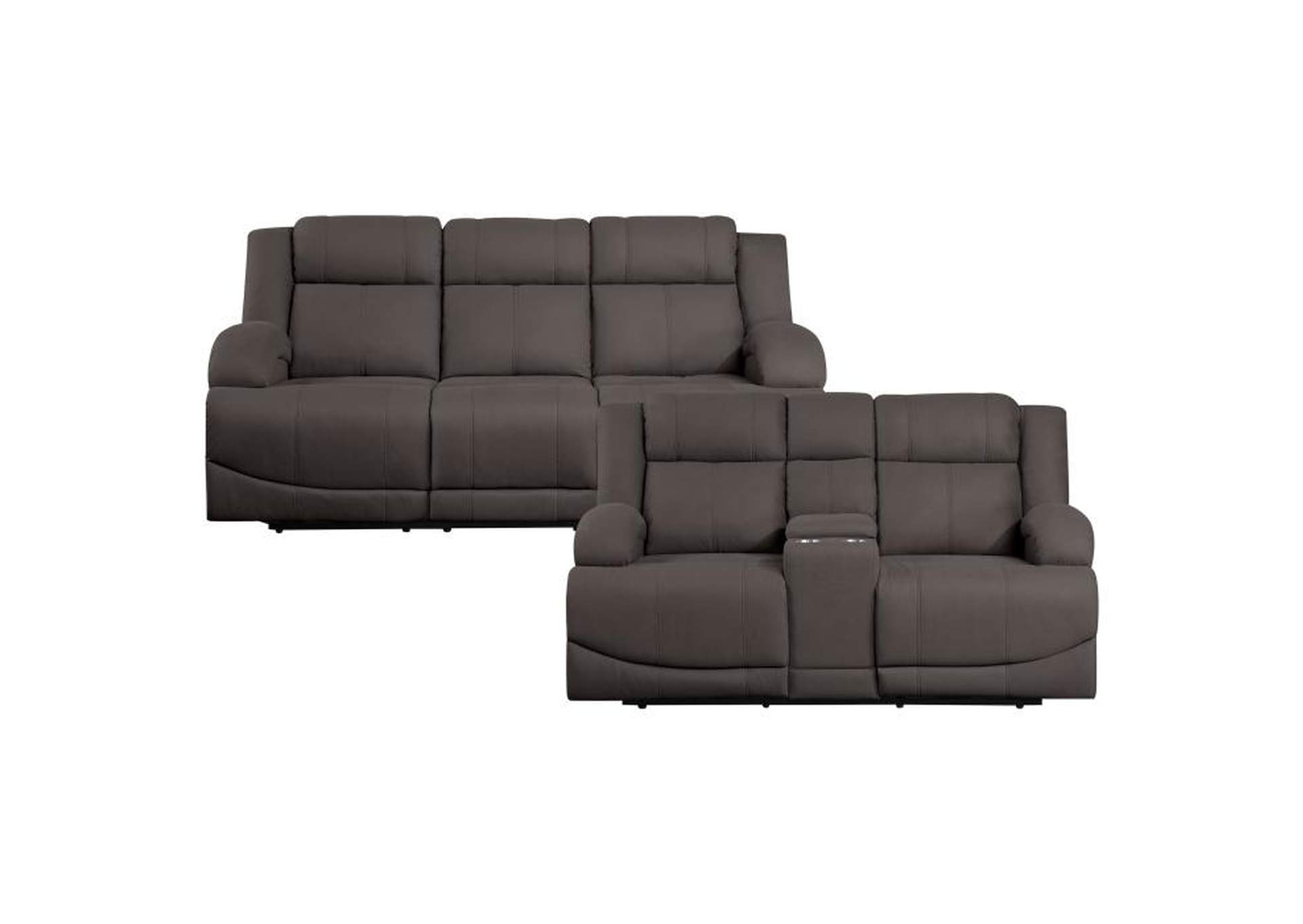 Camryn 2 Piece Power Sofa Set,Homelegance
