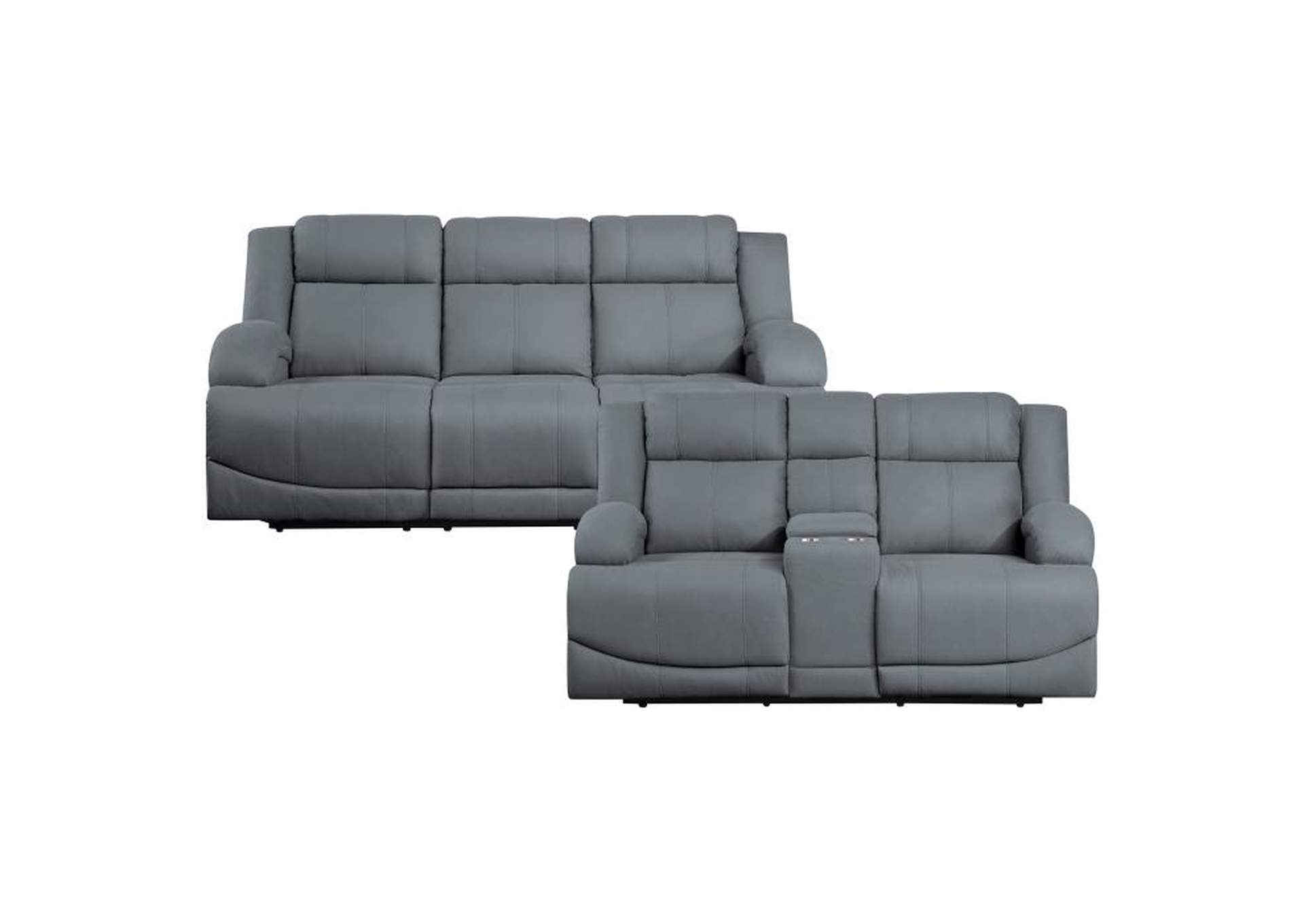 Camryn 2 Piece Power Sofa Set,Homelegance