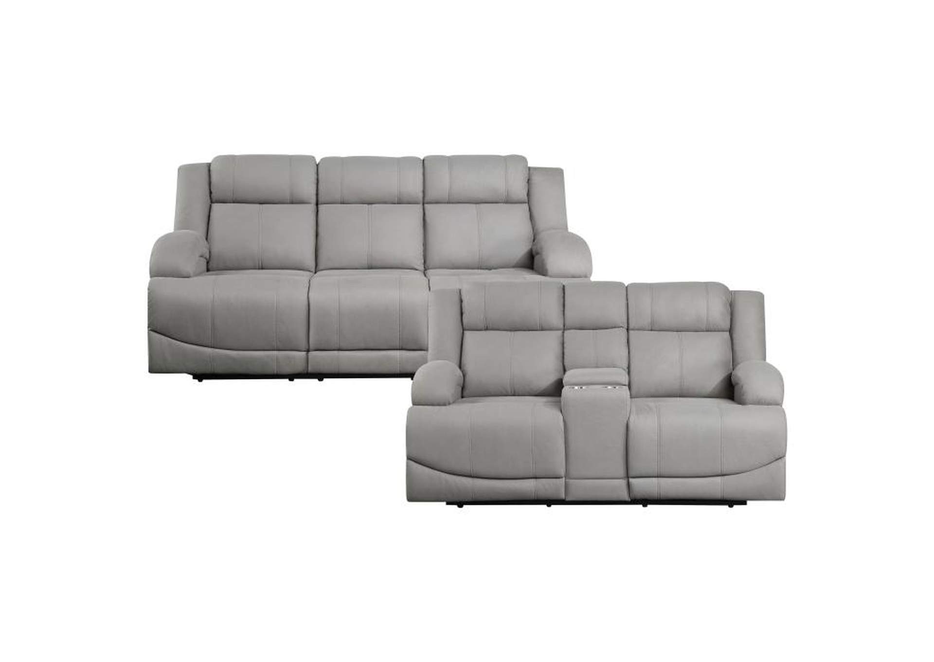 Camryn 2 Piece Power Sofa Set,Homelegance
