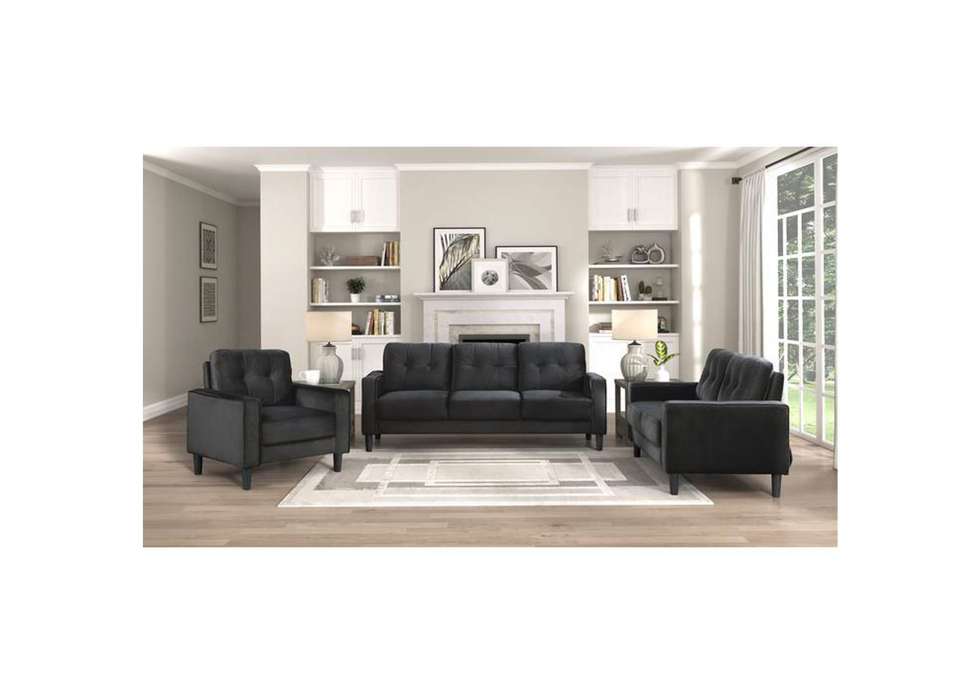 Beven 2 Piece Sofa Set,Homelegance