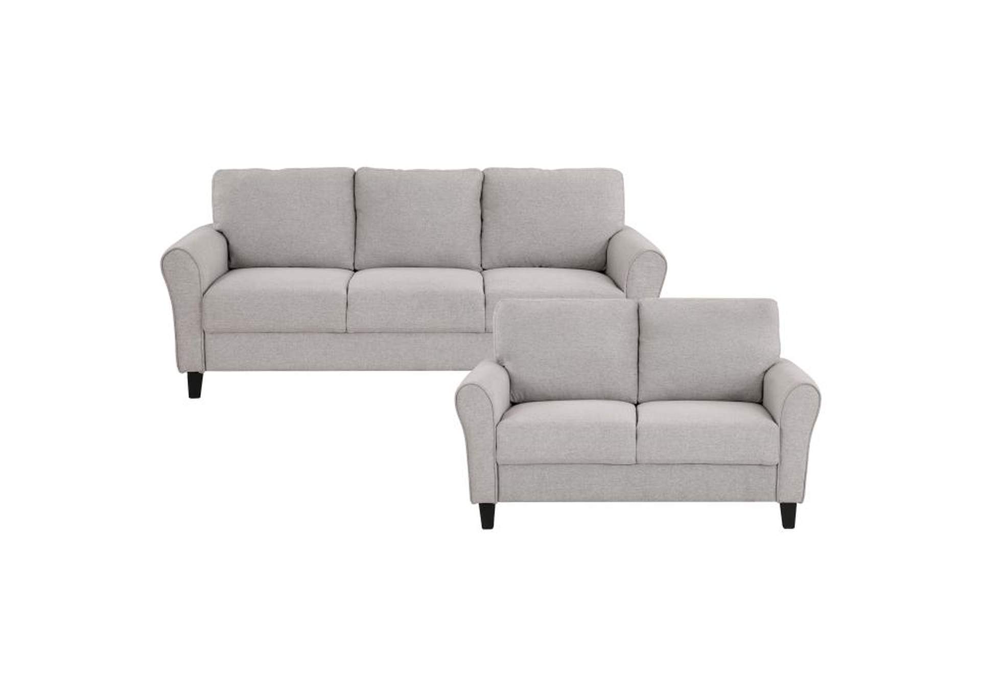 Ellery 2 Piece Sofa Set,Homelegance