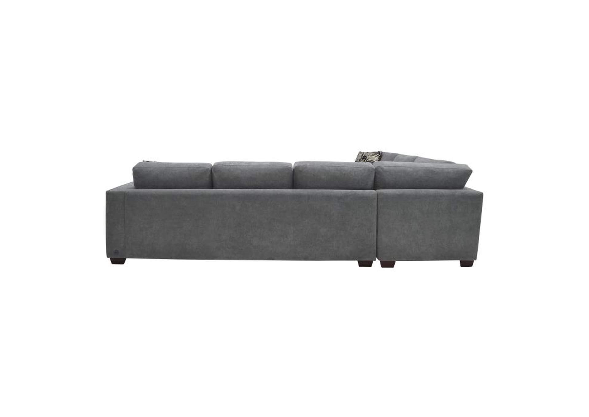 Sidney 2-Piece Sectional With Usb Ports,Homelegance