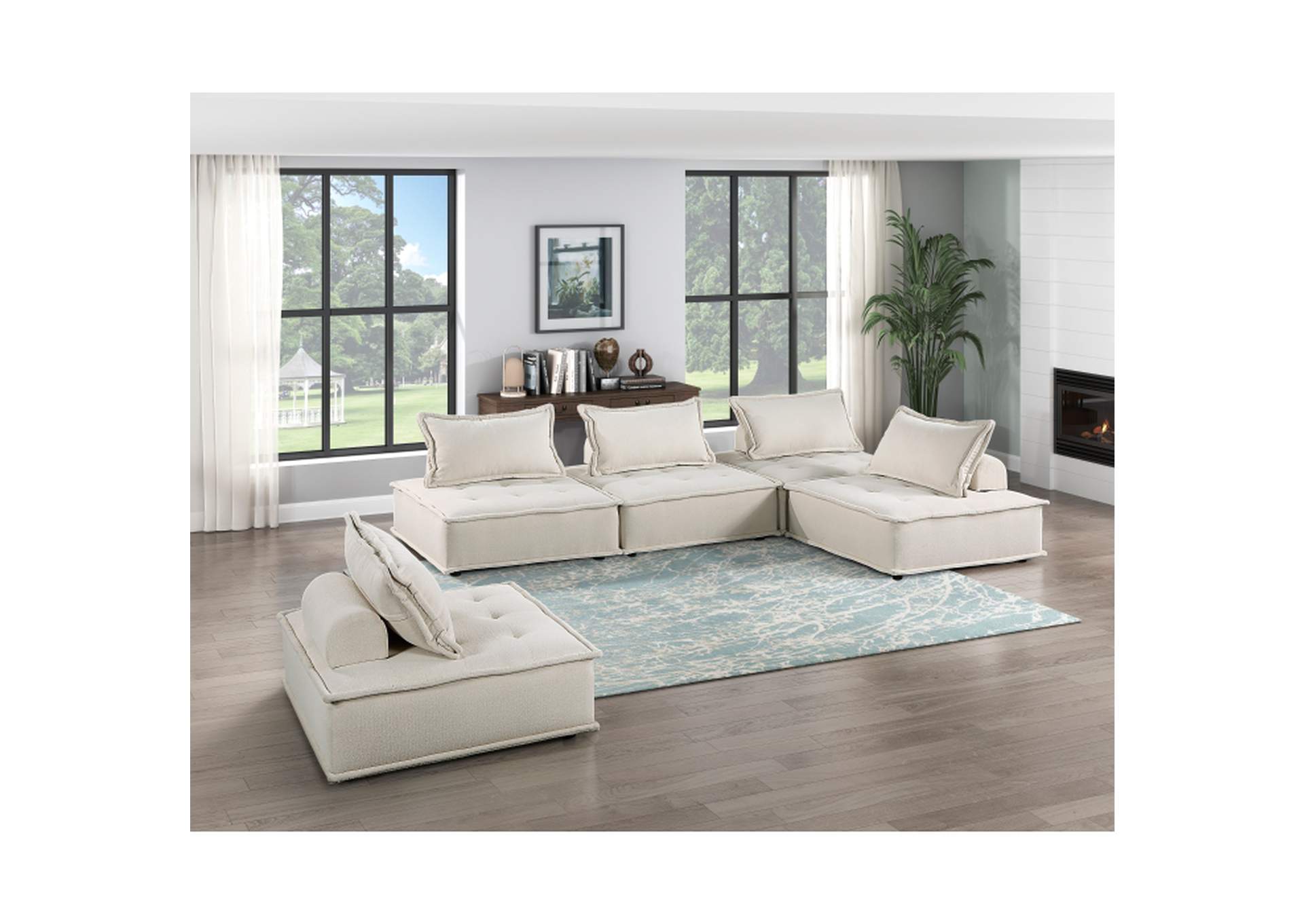 Inman Modular Accent Chair,Homelegance