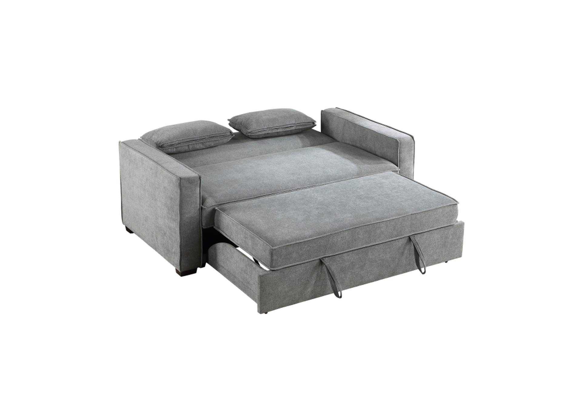 Alta Convertible Studio Sofa with Pull-out Bed,Homelegance