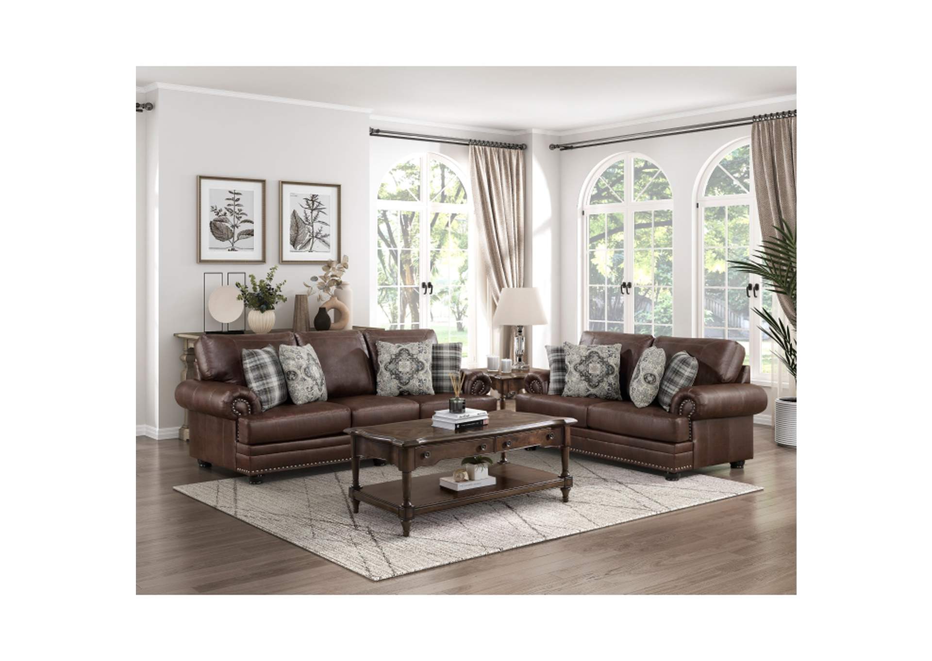 Franklin Love Seat,Homelegance