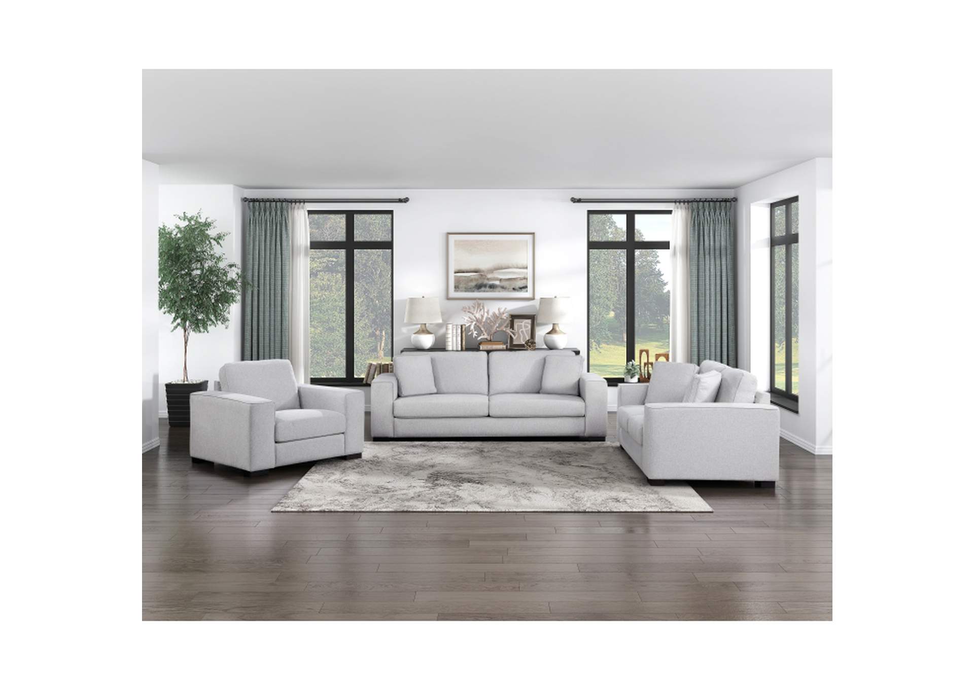 Solaris Love Seat,Homelegance