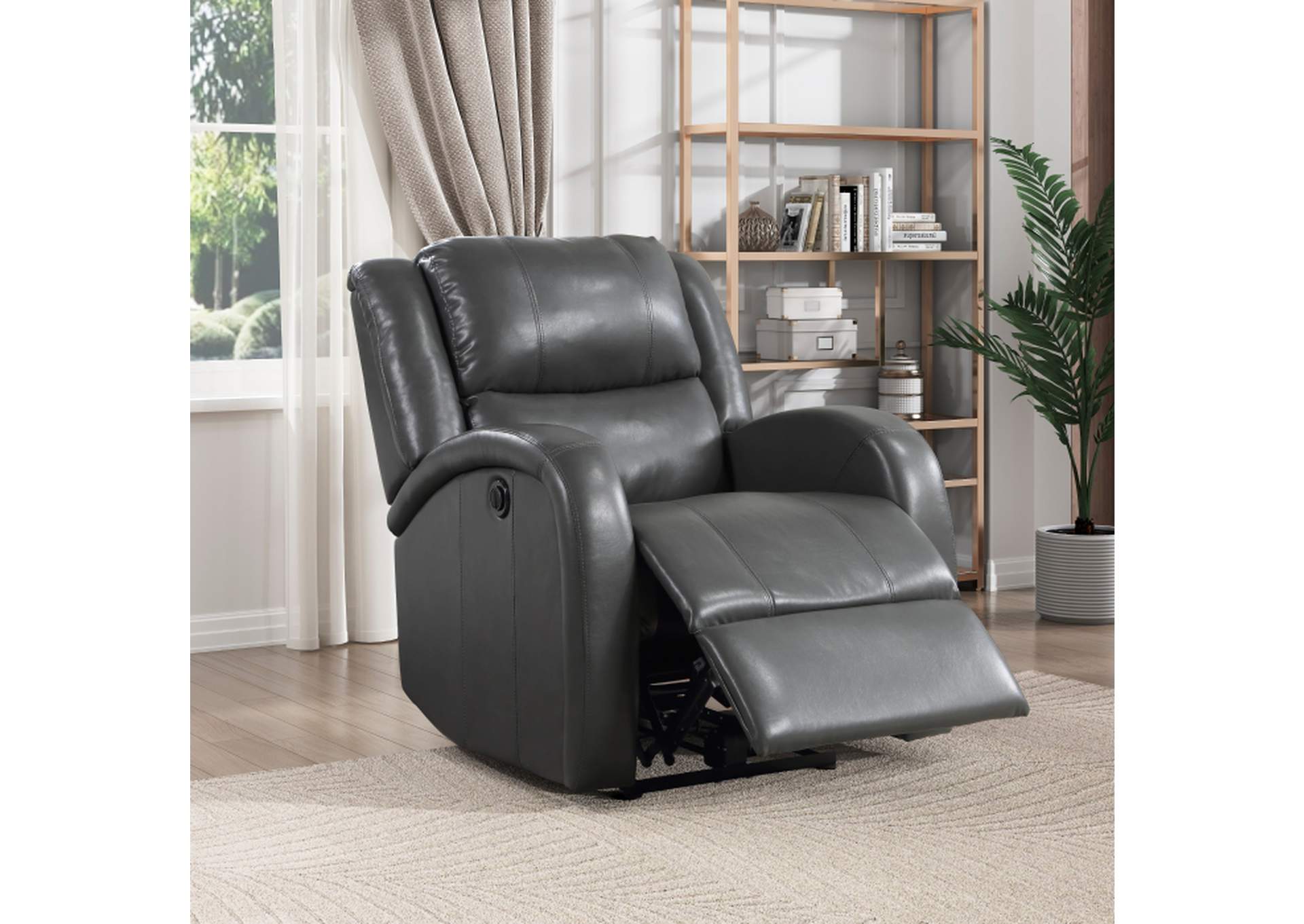 Foxcroft Power Reclining Chair,Homelegance