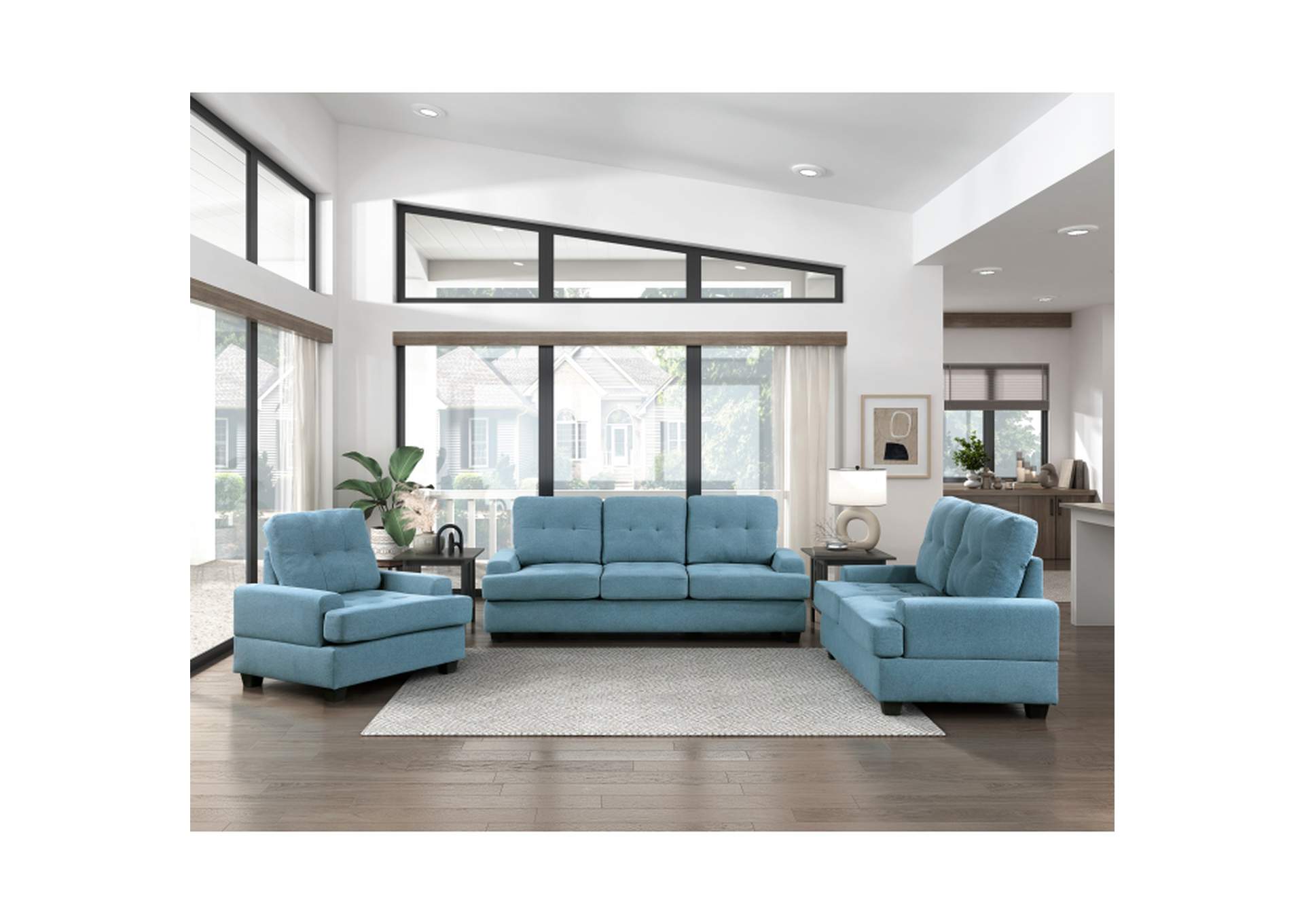 Dunstan Love Seat,Homelegance